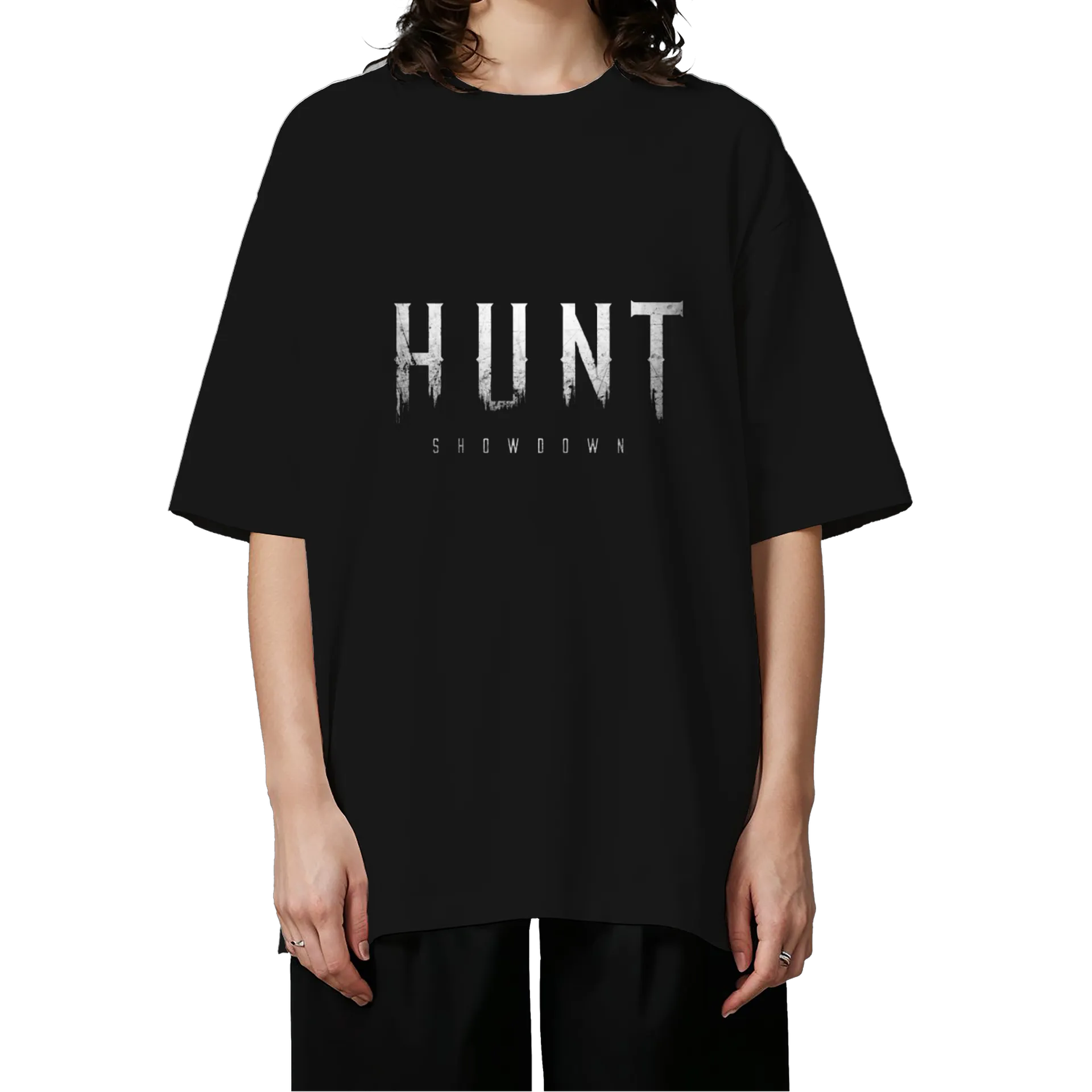 Camiseta Oversized Logo Hunt - Imagem 3