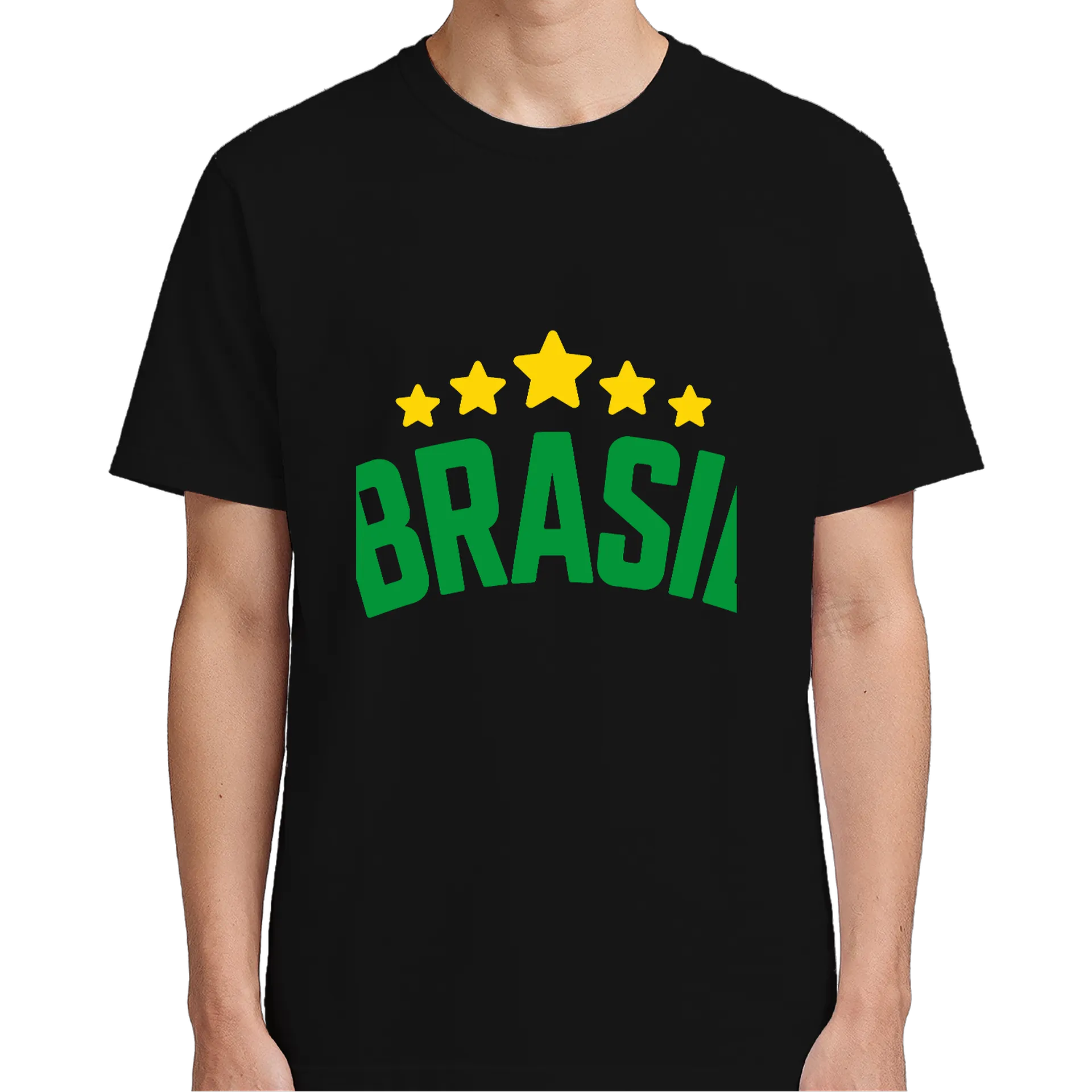 Camiseta Patrimônio Brilho Estampa Bruta 100% Algodão de Duduzinho — imagem 4 de 6