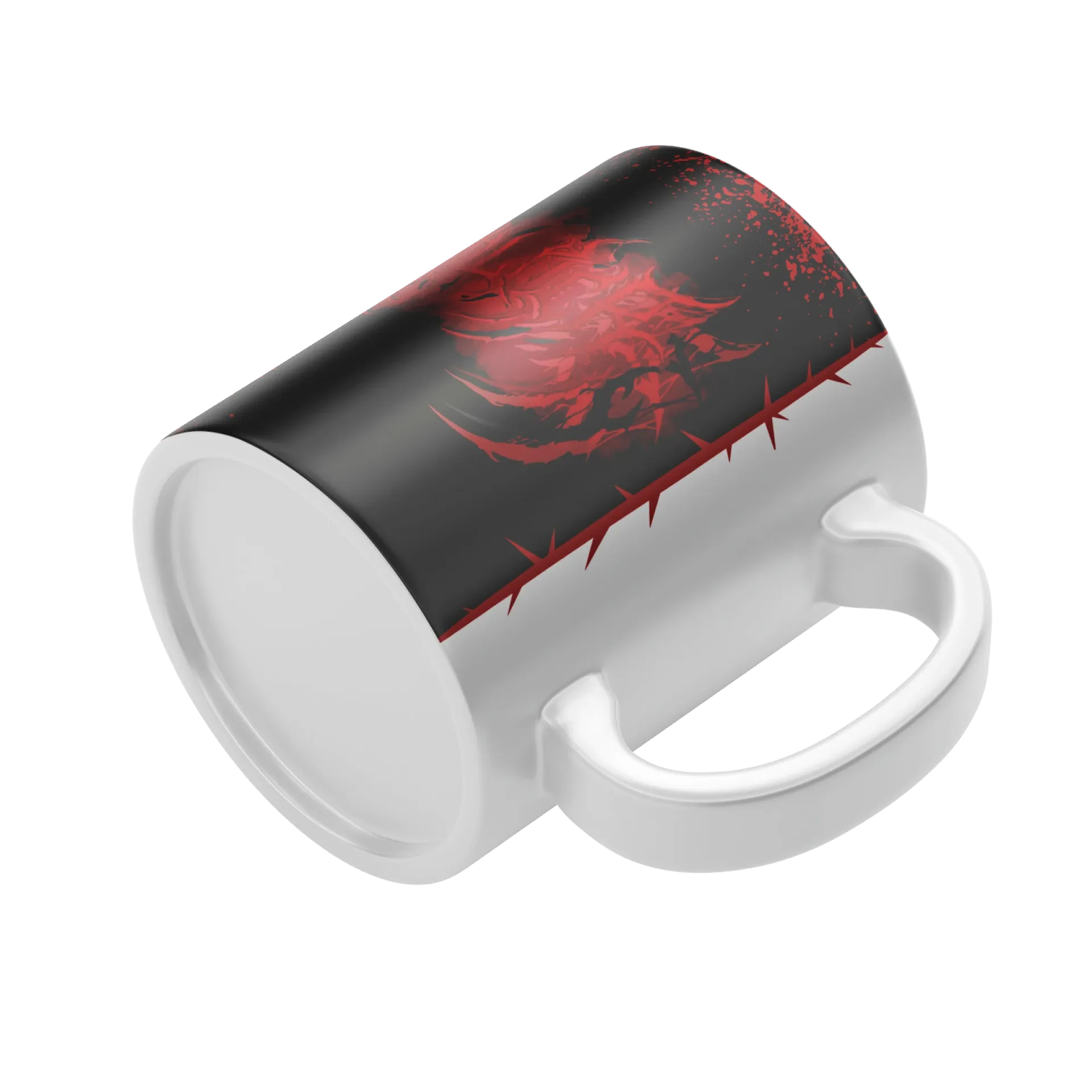 Caneca Preta RedLock🩸- War Never Seen - Imagem 4