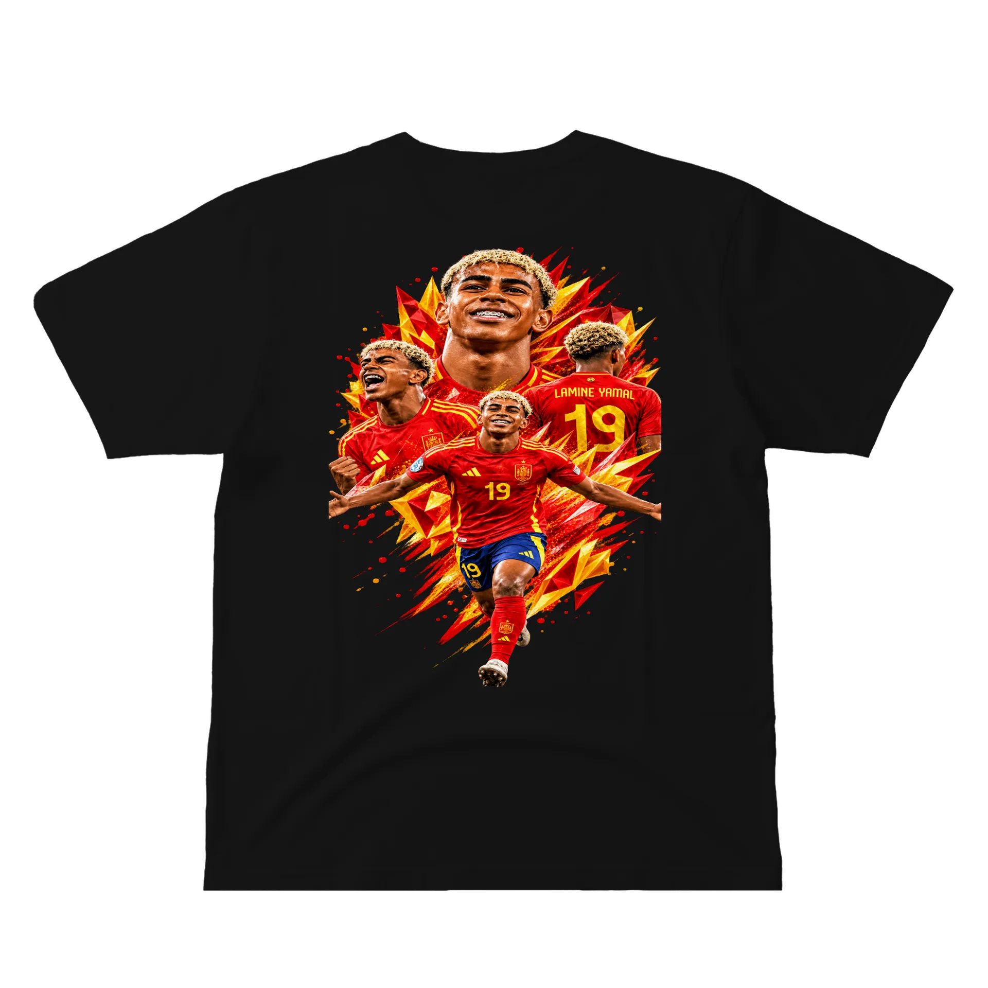 Camiseta Lamine Yamal Futebol Espanha 100% Algodão de WEB TV JOAÇABA  — imagem 2 de 6