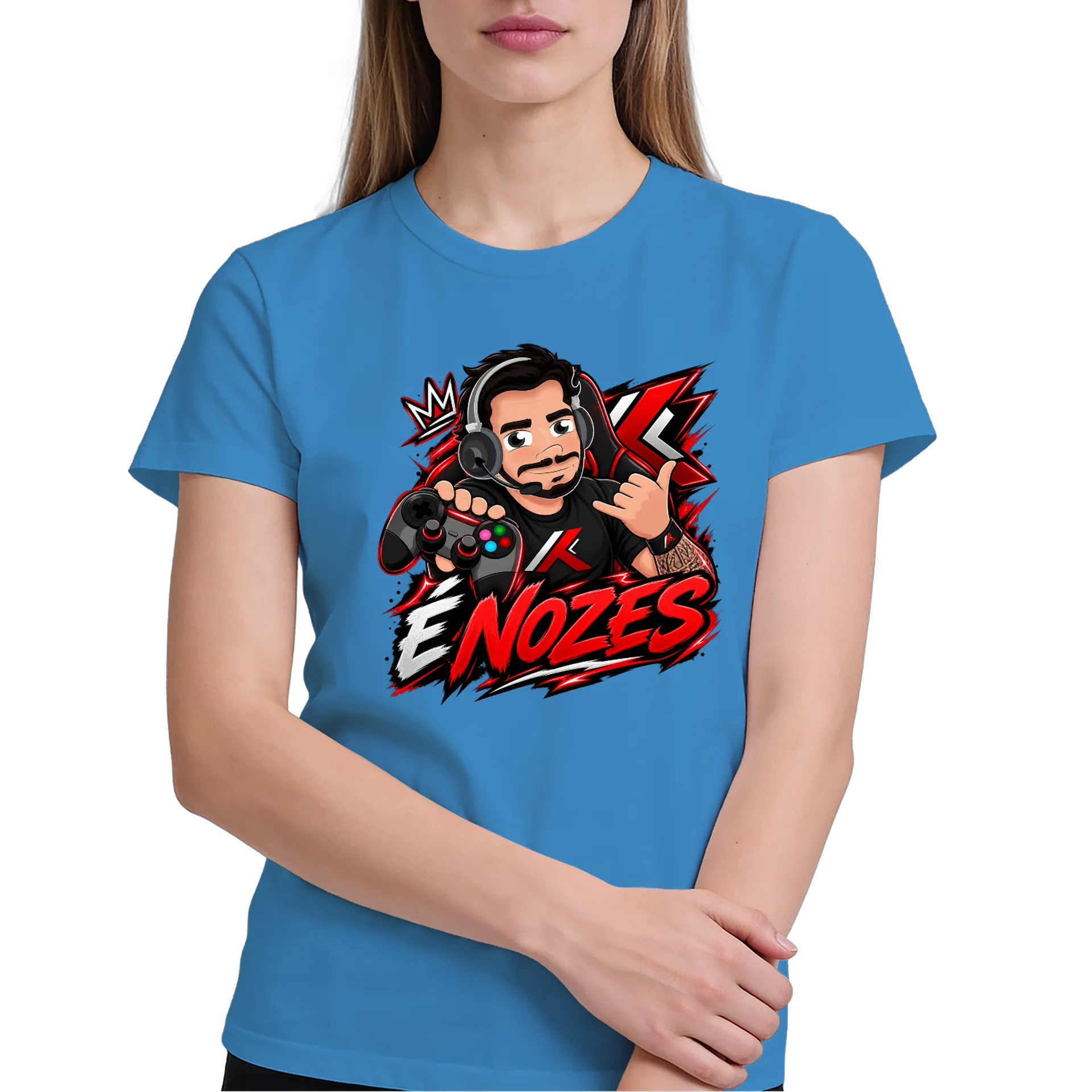 Camiseta Estampa Enozes 100% Algodão - Imagem 4