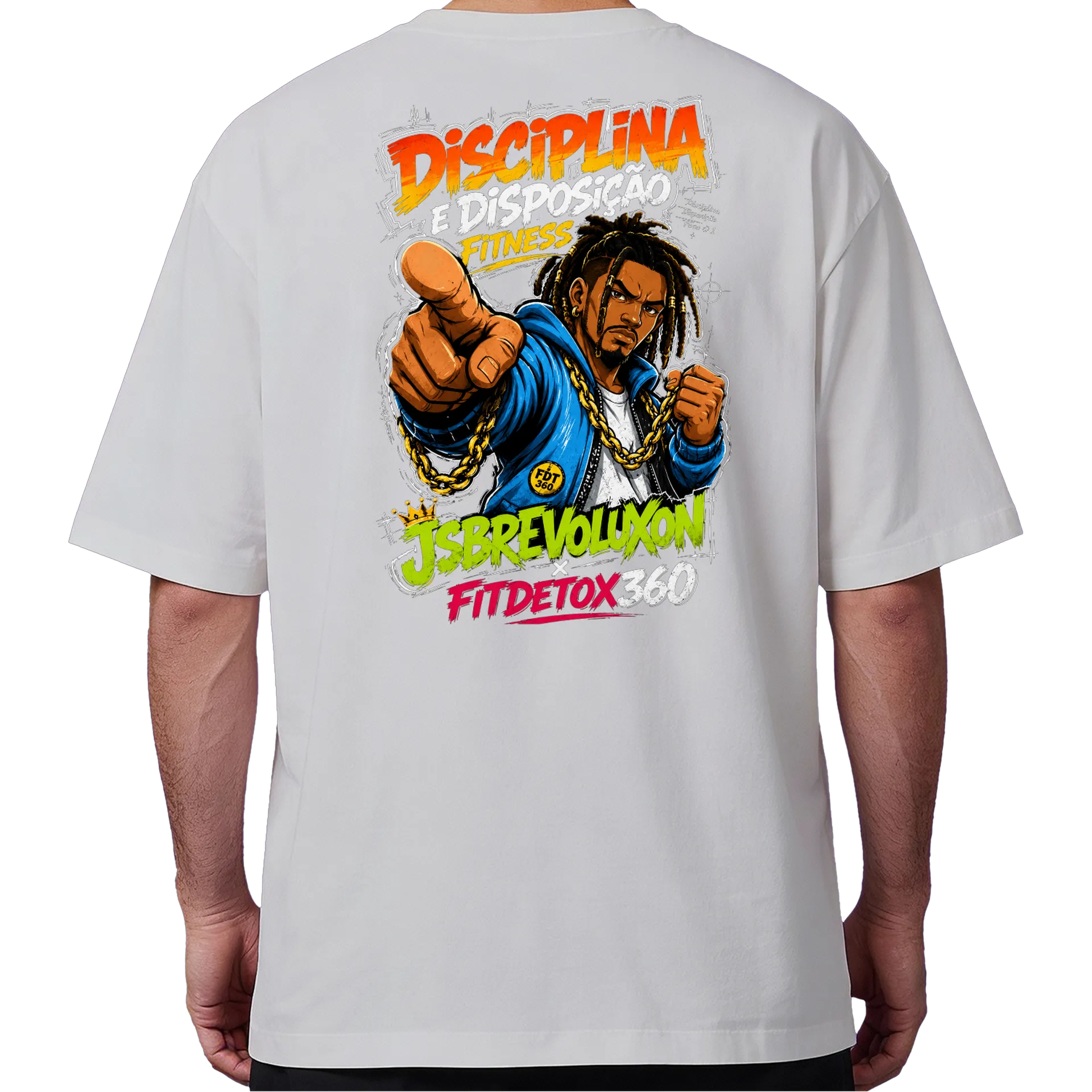 Camiseta Oversized Fitdetox360 NobreFit Premium - Imagem 6