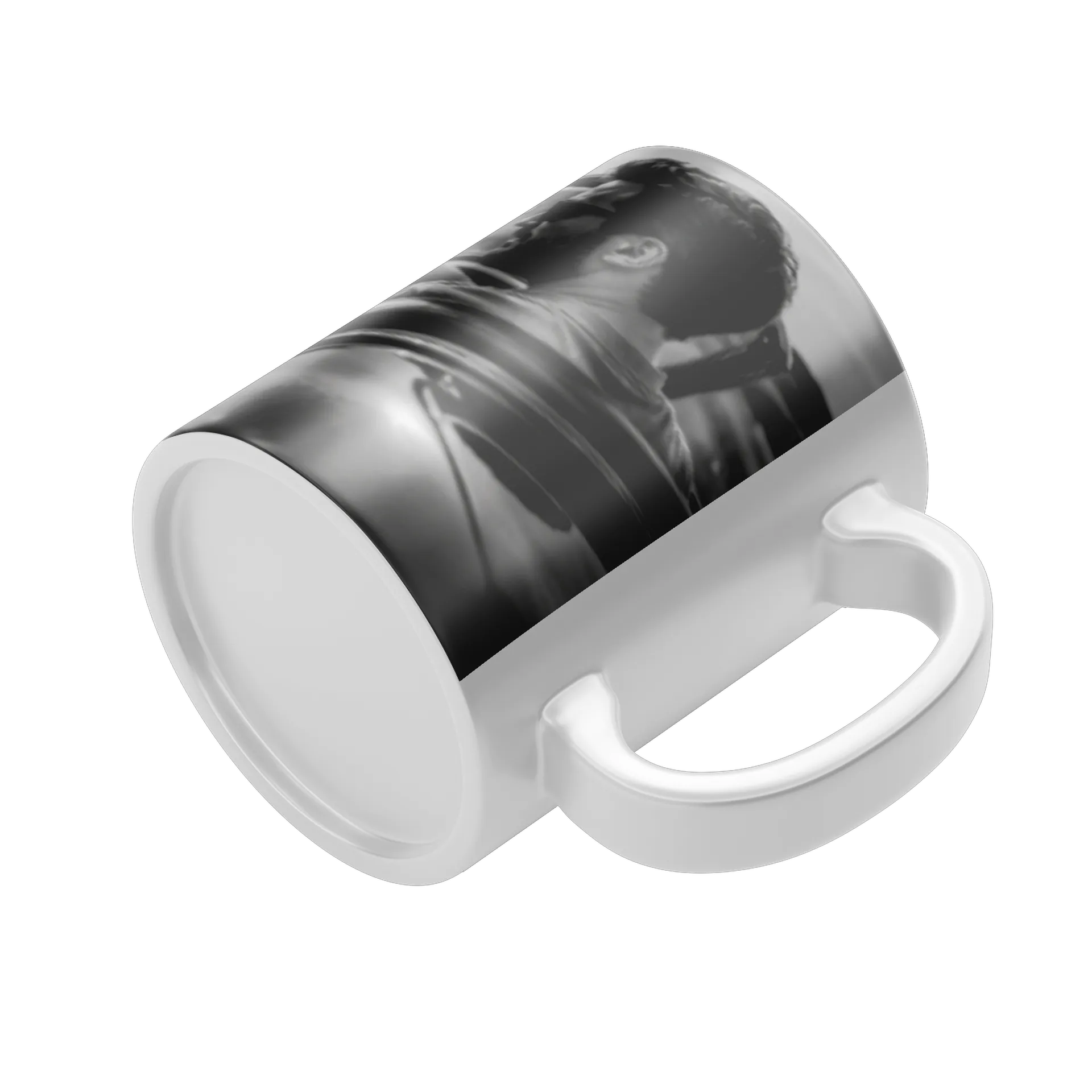 Caneca Porcelana Frase Dirigir na Vida 325ml - Imagem 4