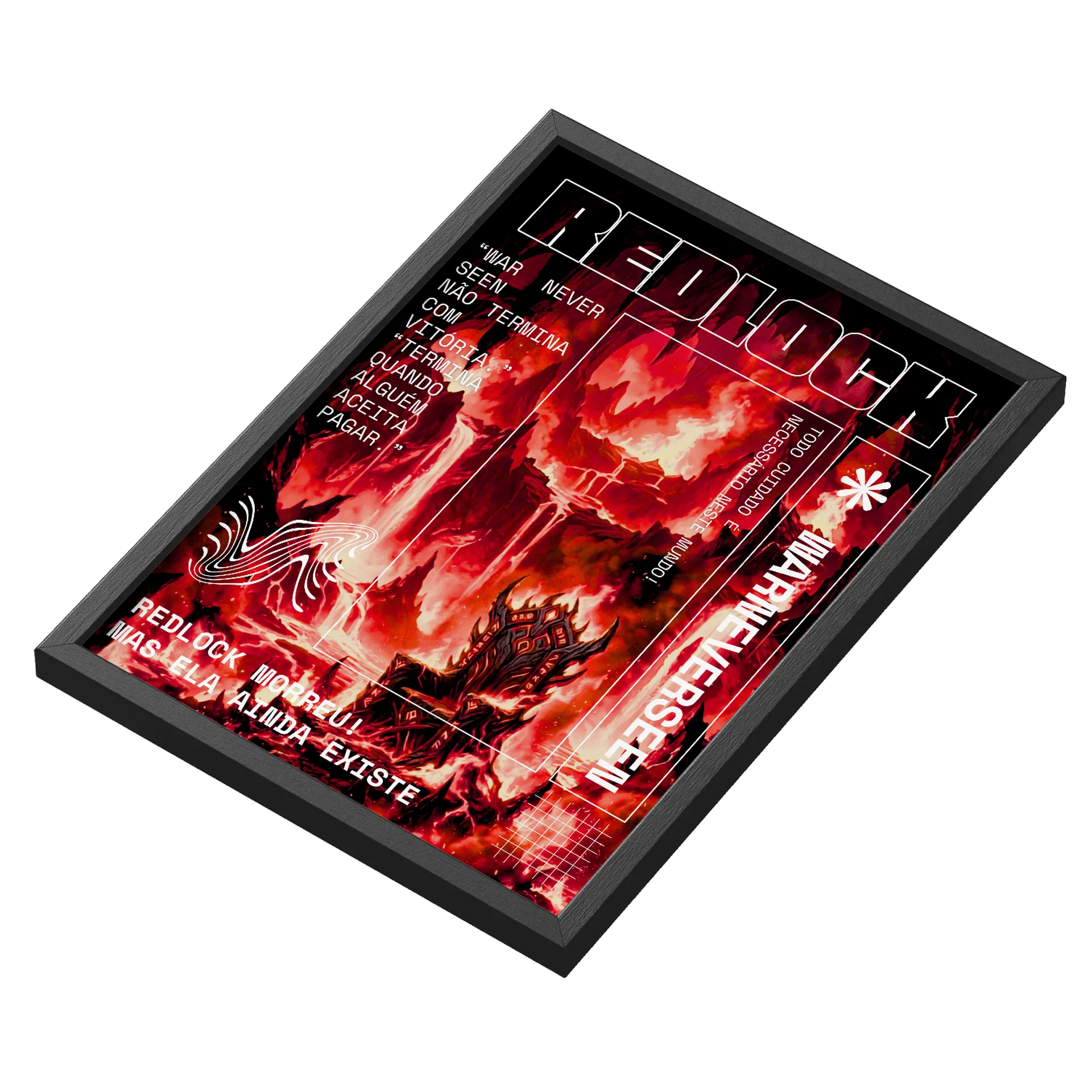 Quadro Art Redlock Brutal - Imagem 3