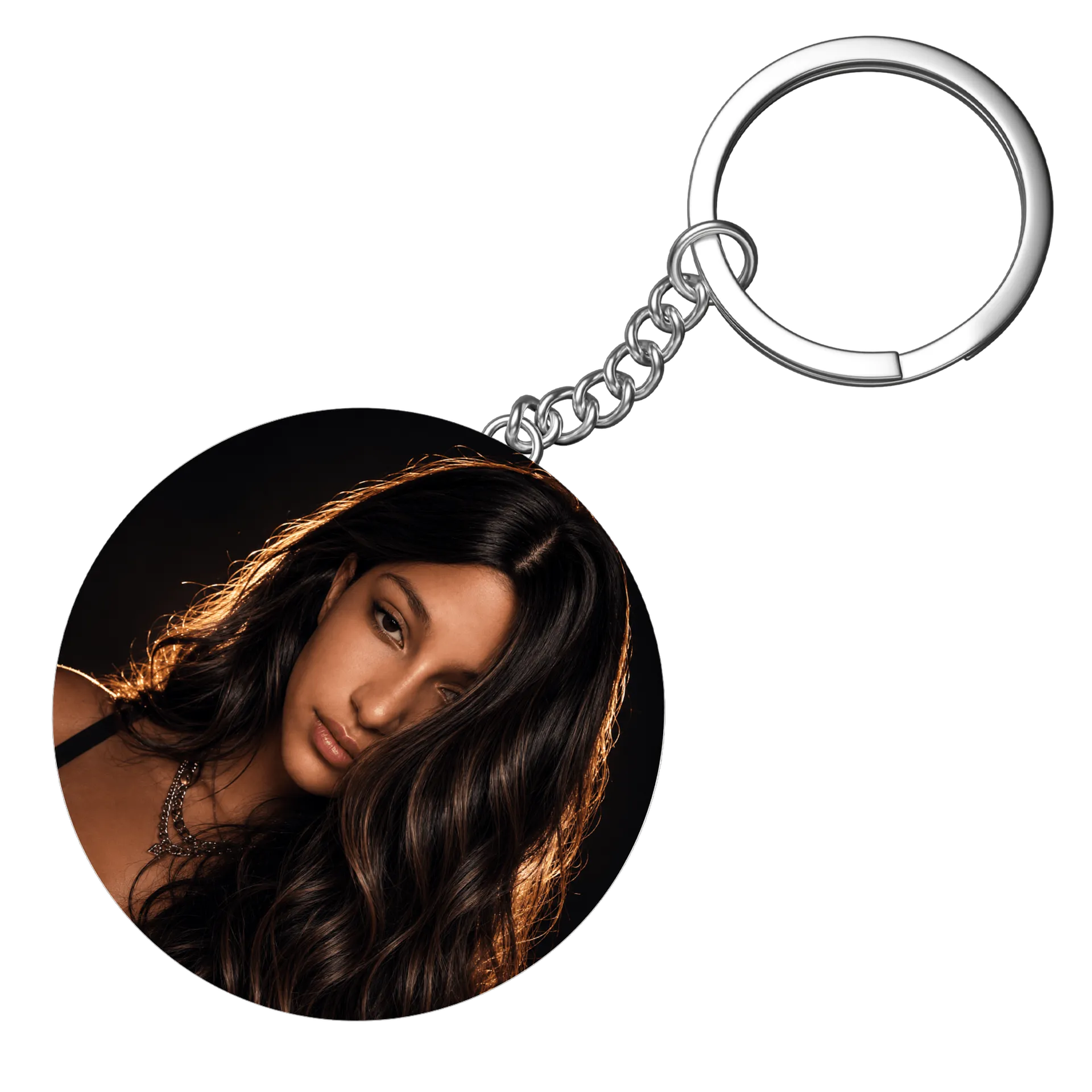 Chaveiro MDF   FABY BELL   Estilizada Metalizada de FABY BELL — imagem 3 de 3