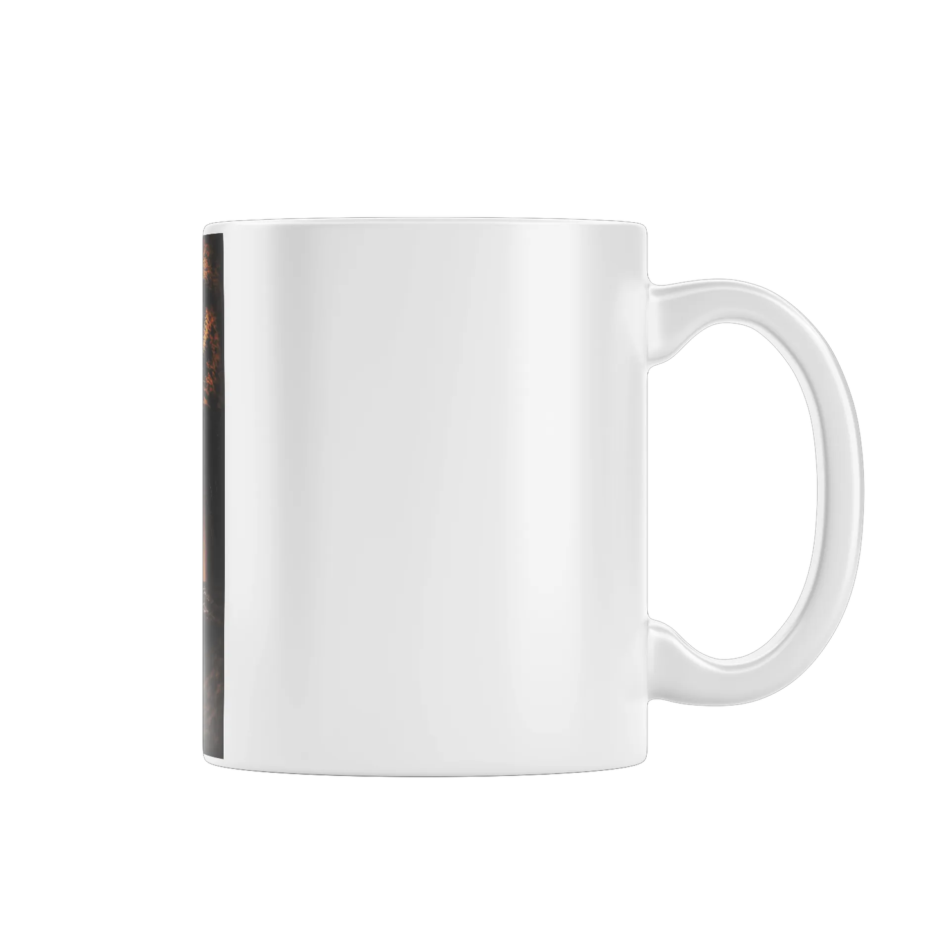 Caneca Porcelana Olhos de Fera 325ml - Imagem 1