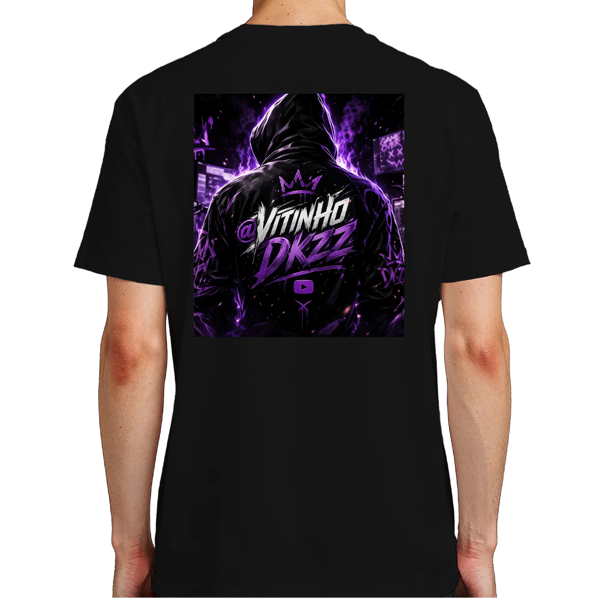 Camiseta Gamer Roxa @VitinhoDkzz – Design Chamativo Exclusiv - Imagem 7
