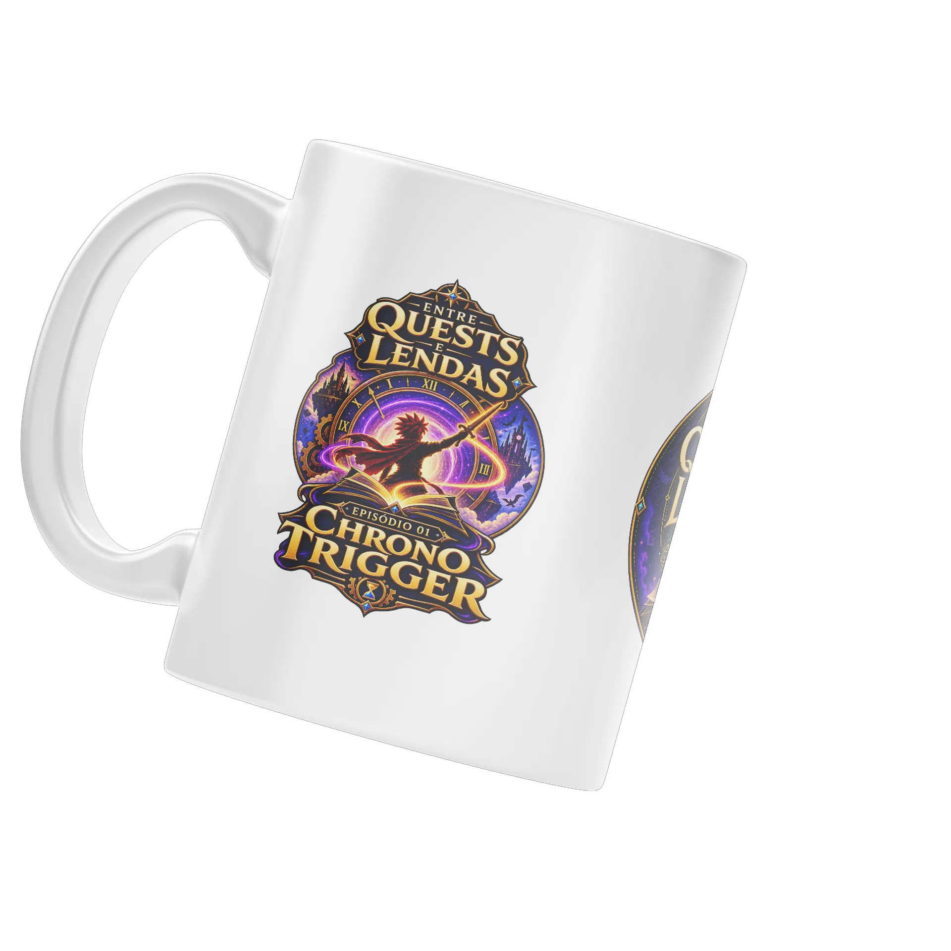 Caneca Entre Quests e Lendas – Chrono Trigger de entrequestselendas — imagem 3 de 4