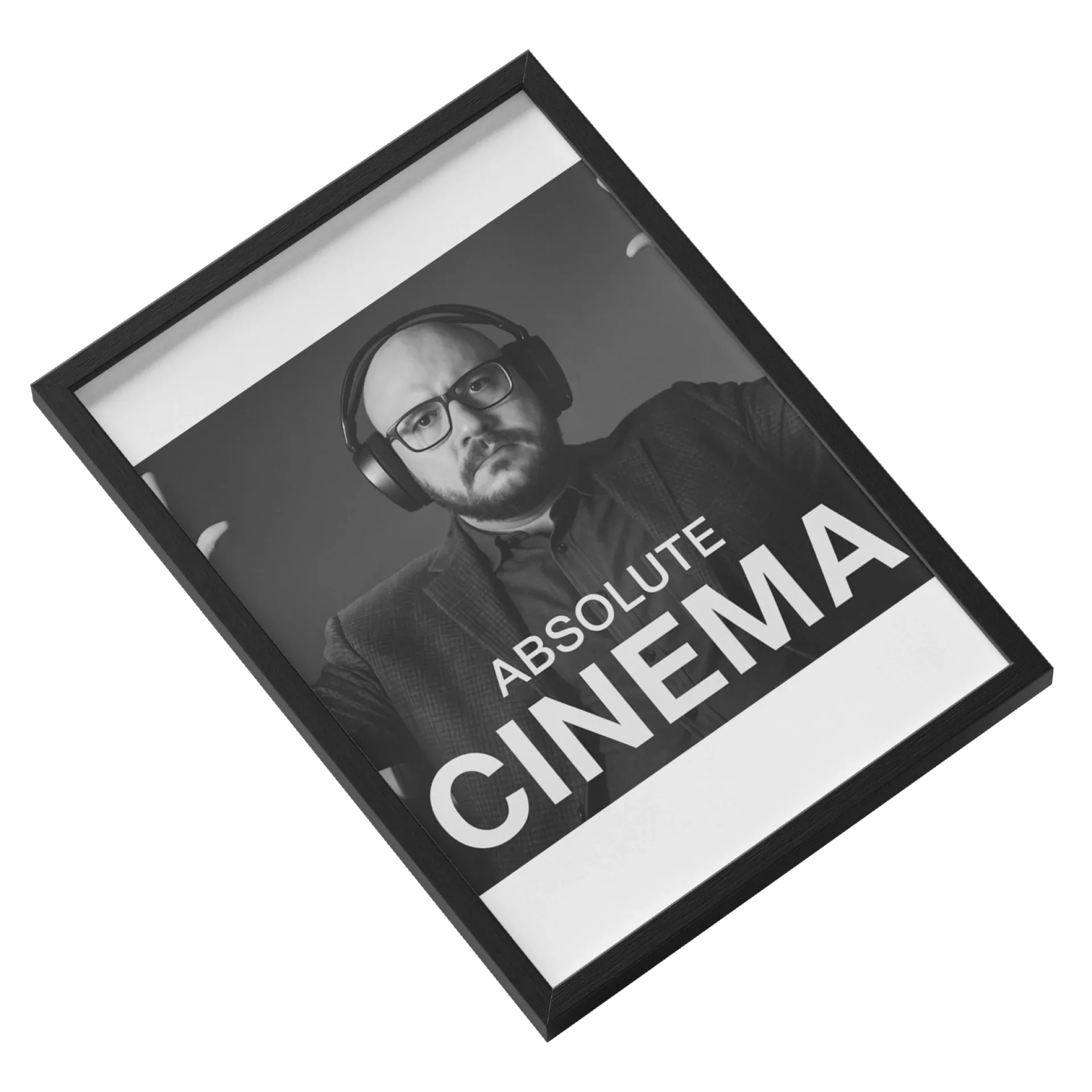 Quadro A3 personalizado Cinema de Racnela