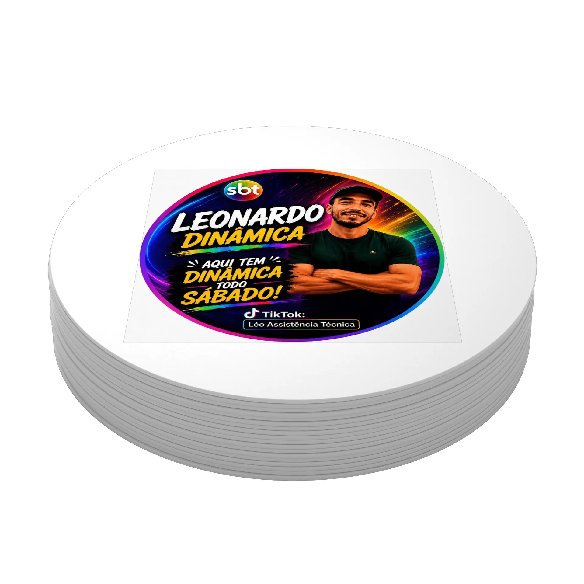 Porta-copos personalizado de Léo Assistência Técnica  — imagem 3 de 3
