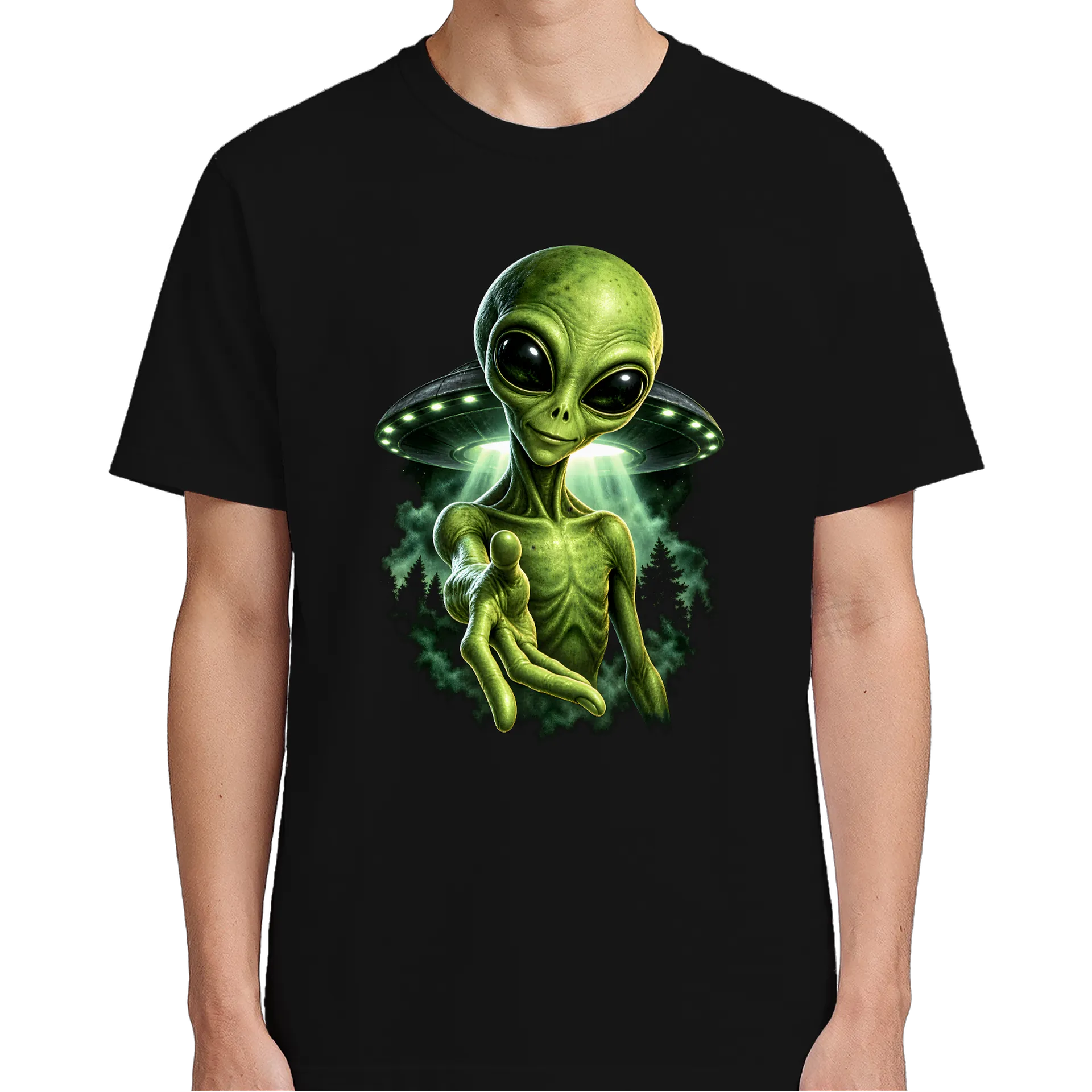 Camiseta E.T Futurista 100% Algodão de Daniel — imagem 4 de 6