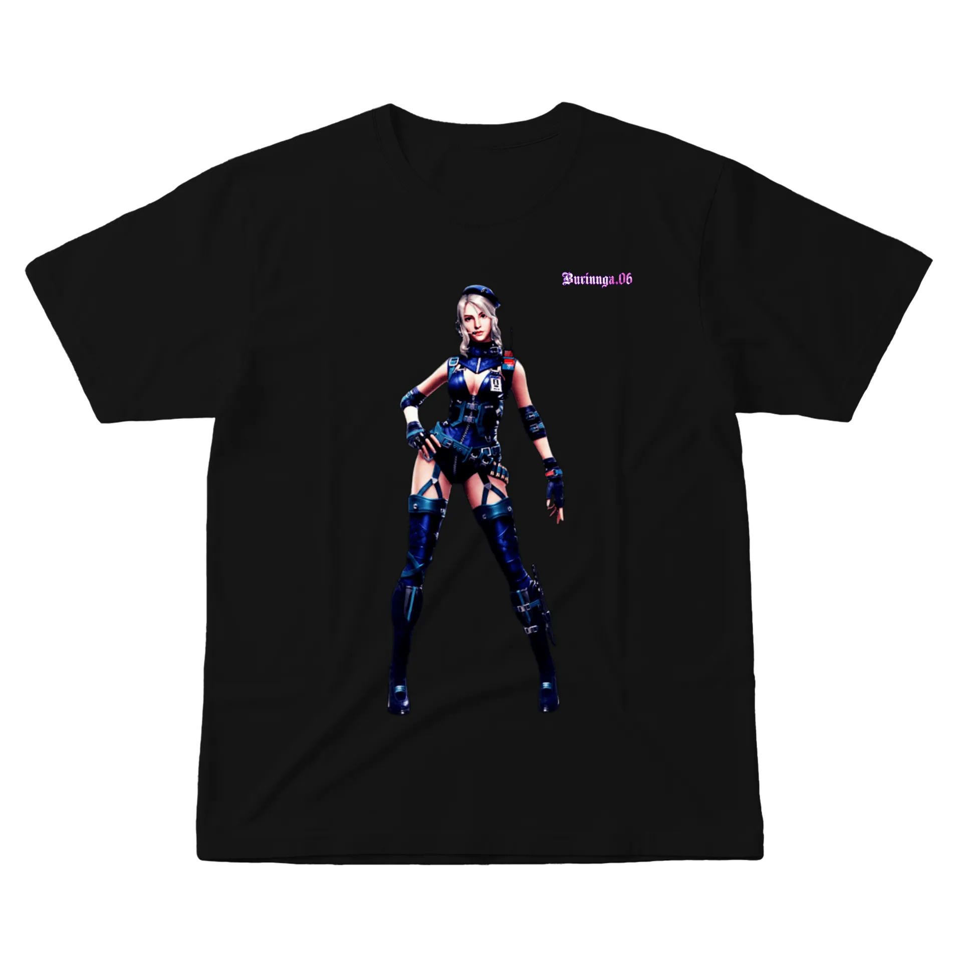 Camiseta personalizada FREE FIRE LAURA - Imagem 1