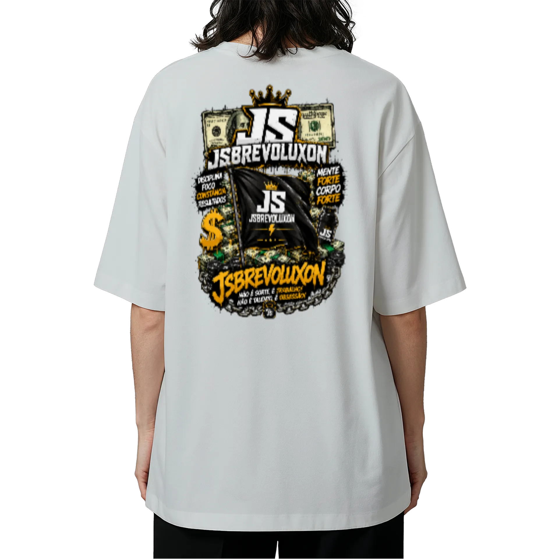 Camiseta Oversized jsbrevoluxon  - Imagem 5