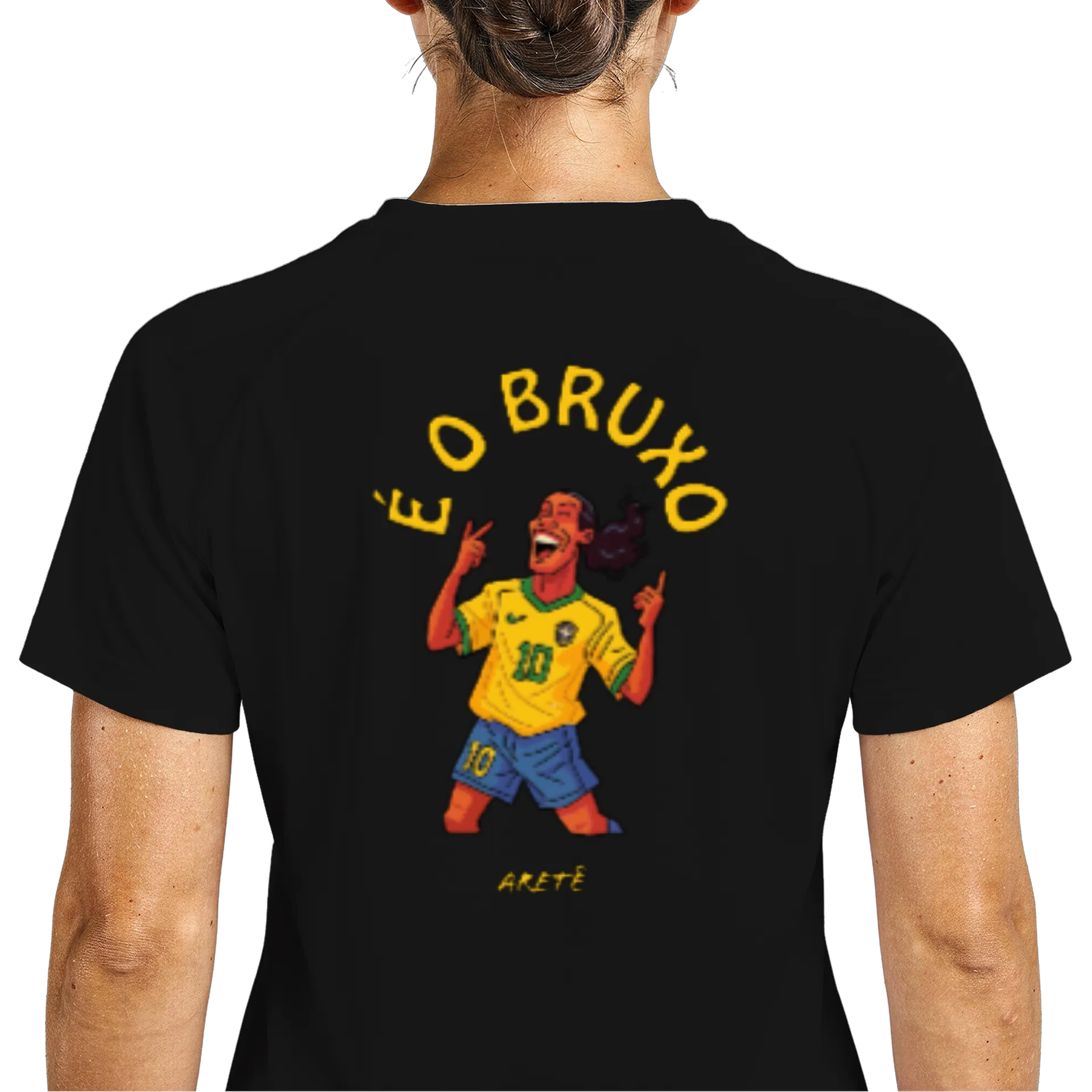 Camiseta Dry Fit Estampa Ronaldinho - Imagem 5