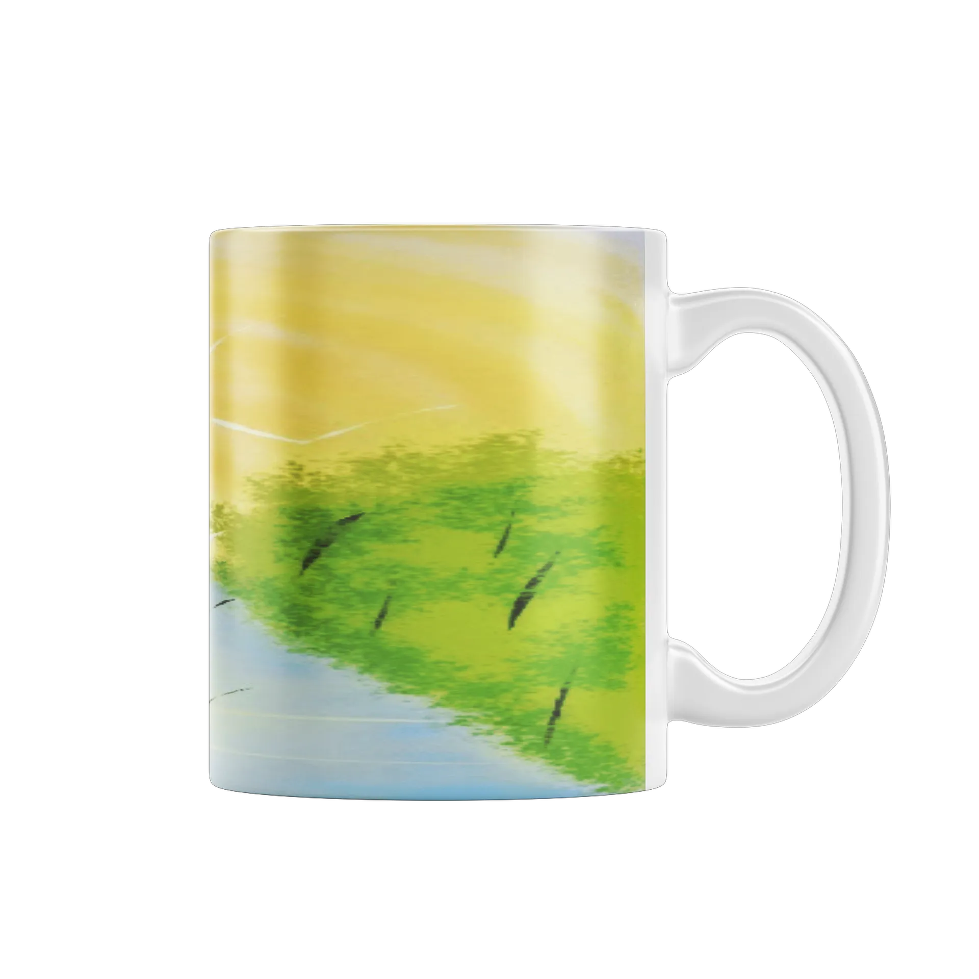 Caneca Paisagem Rural Estrada Entre Campos 325ml - Imagem 1