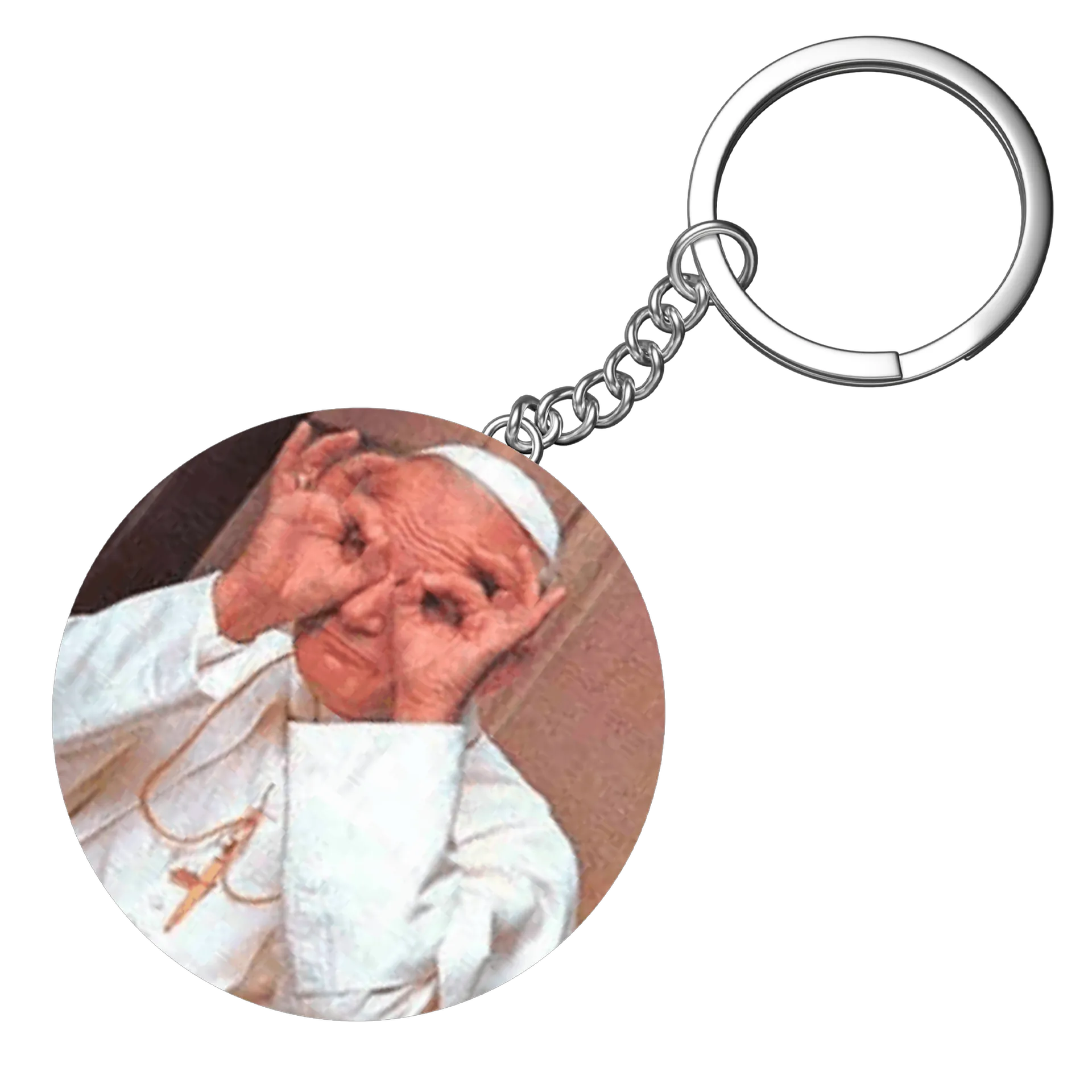 Chaveiro - Papa São João Paulo II - Imagem 4