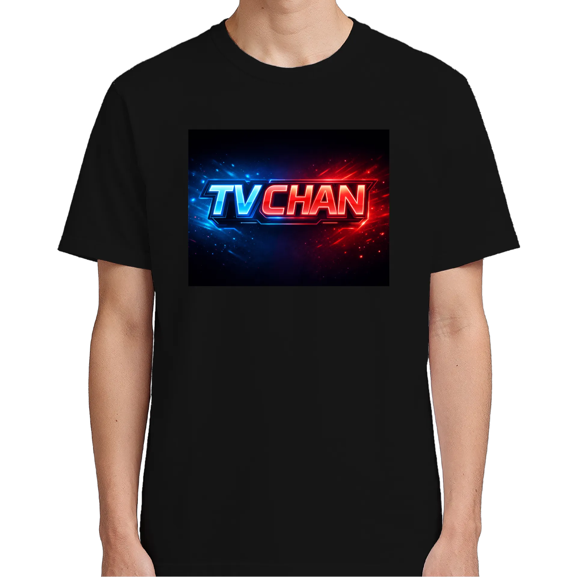 Camiseta TV Chan Estampa Colorida 100% Algodão - Imagem 5