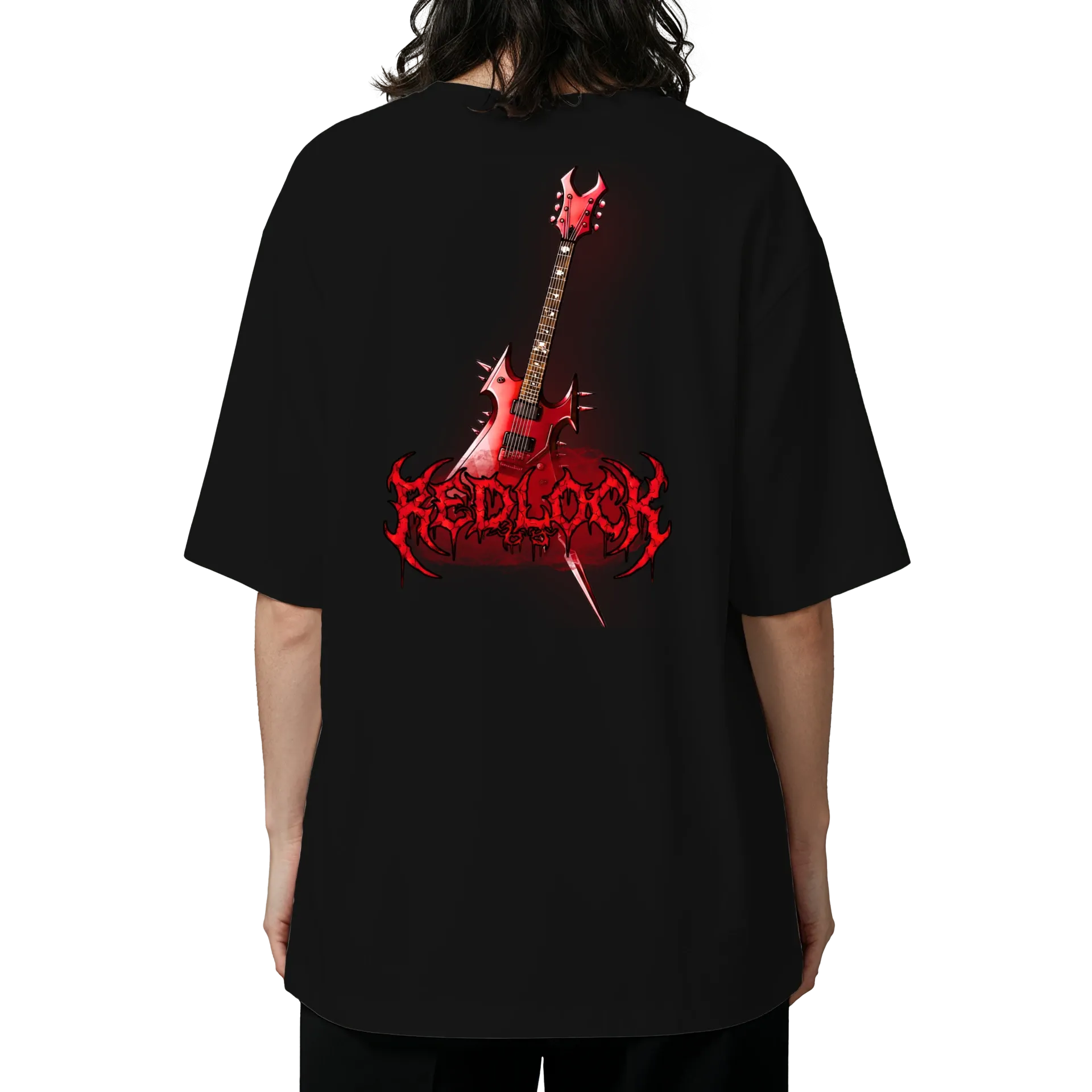 Camiseta Oversized RedLock🎸- War Never Seen - Imagem 5