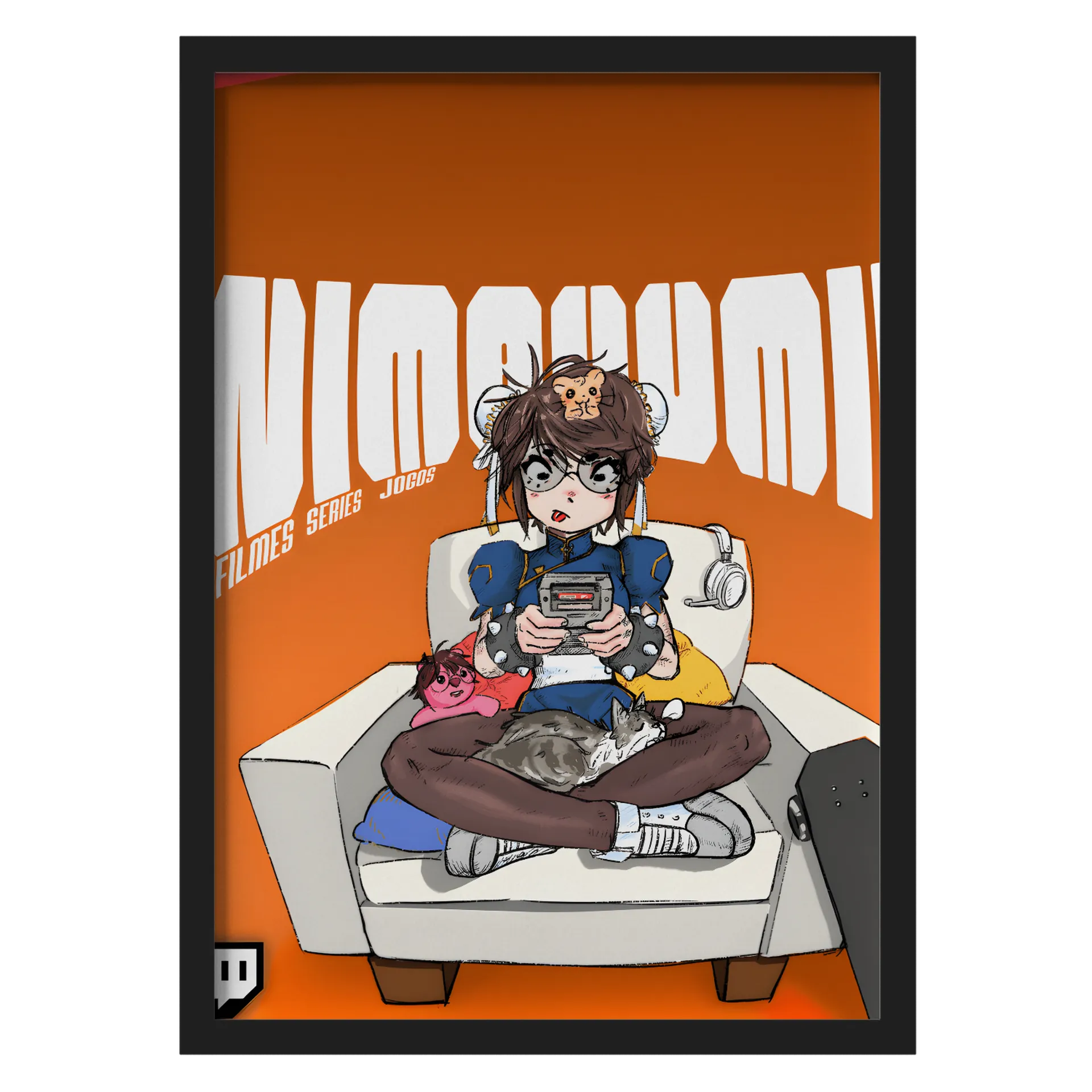 Quadro Nibolover  de Nicole Mayumi — imagem 1 de 3