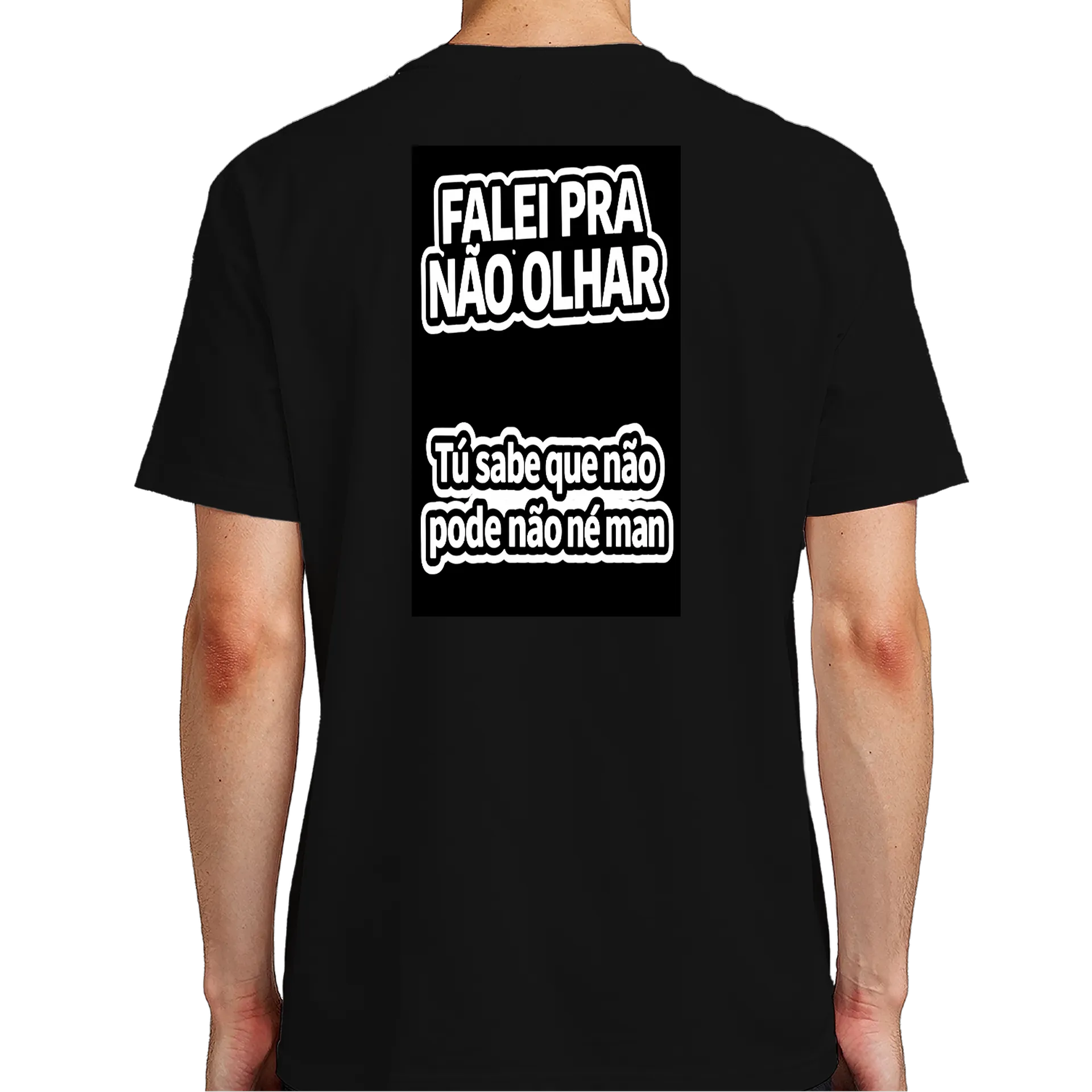 Camiseta NÃO OLHE MINHAS COSTAS - Imagem 7