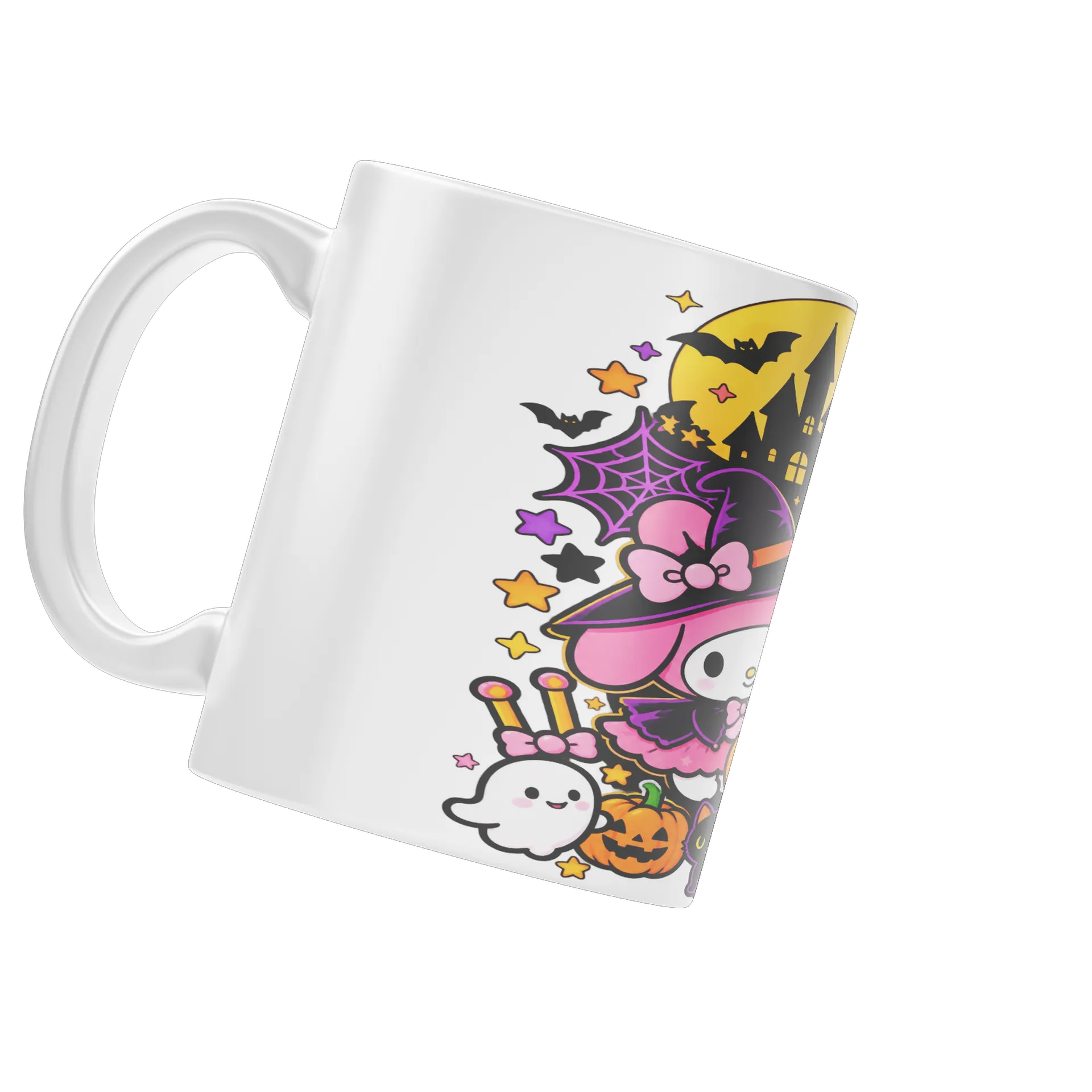 Caneca Hello Kitty Halloween Bruxinha Fofa | de Nerdástico — imagem 3 de 4