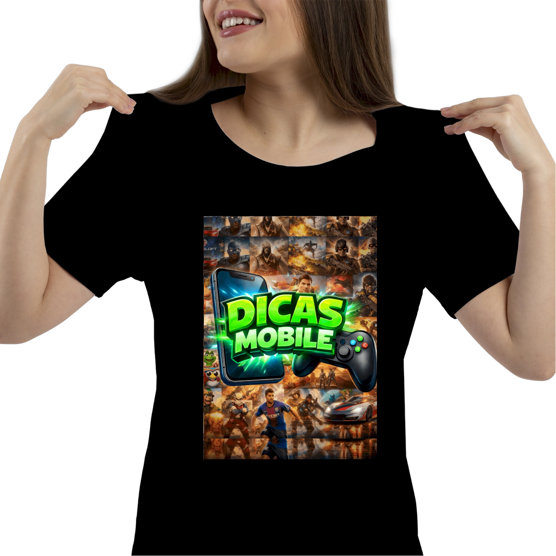 Camiseta Dicas Mobile Tiktok de Dicas Mobile