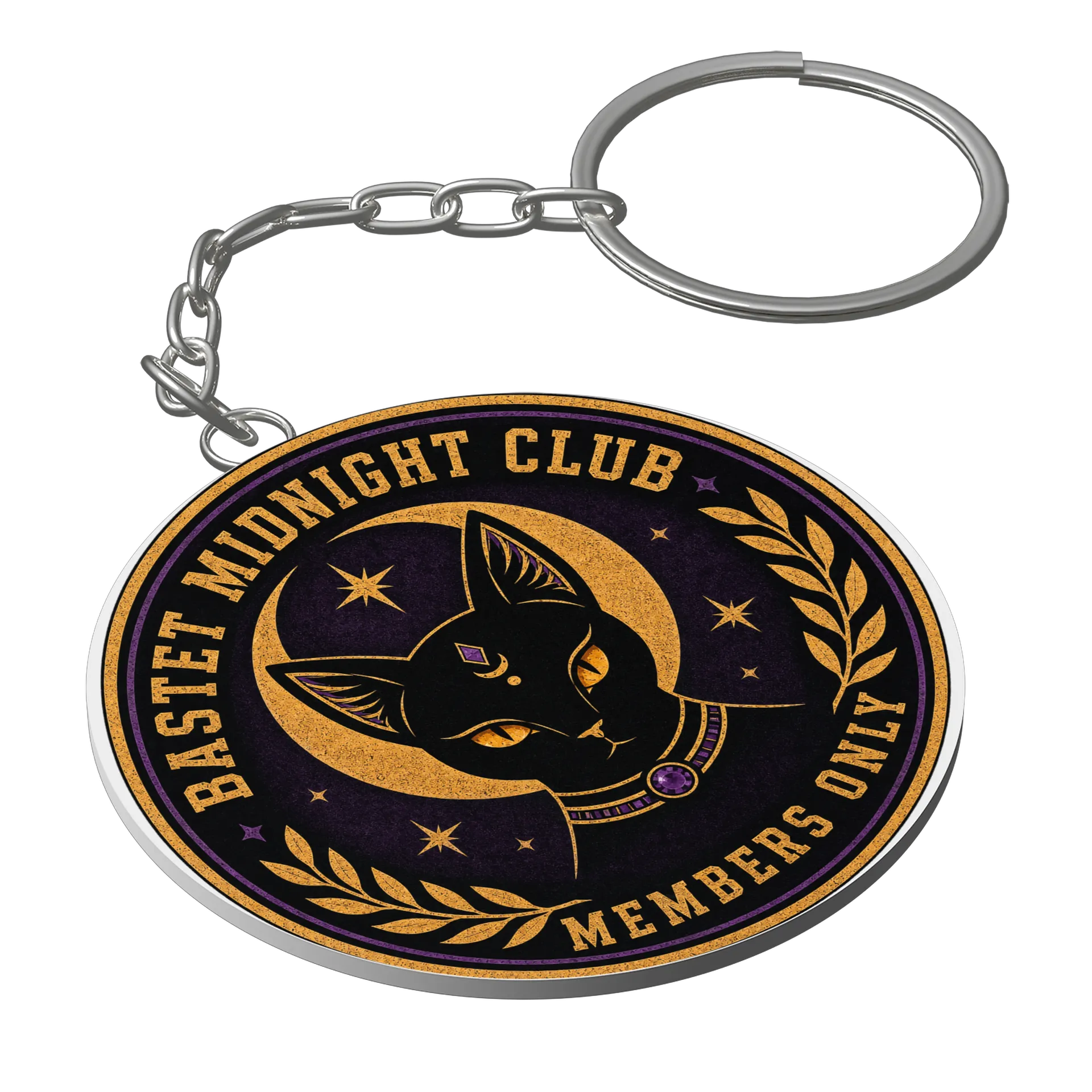 Chaveiro Bastet Midnight Club - Imagem 1