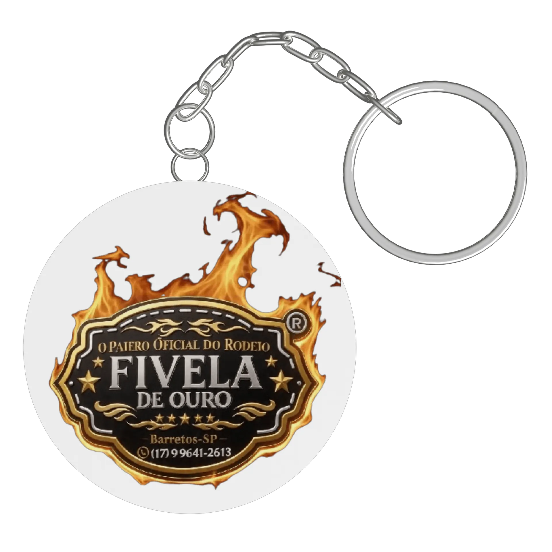 Chaveiro personalizado - Fivela de Ouro - Imagem 3