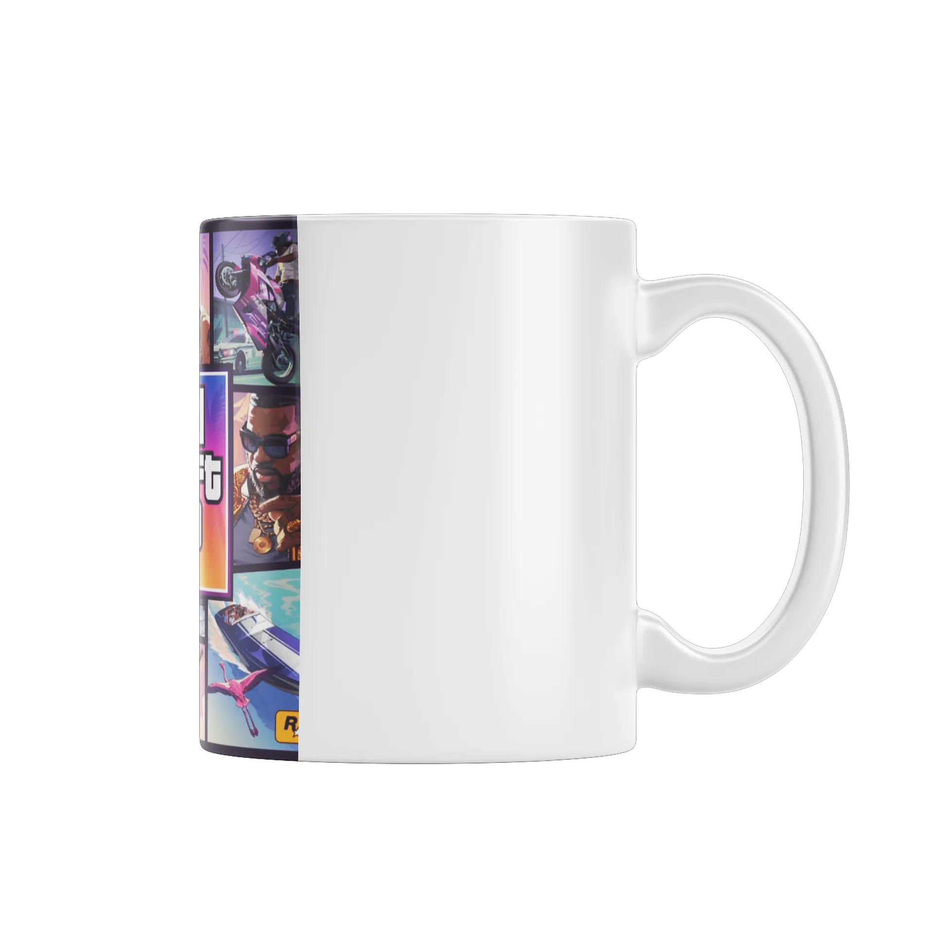 Caneca Porcelana Grand Theft Auto VI 325ml - Imagem 1