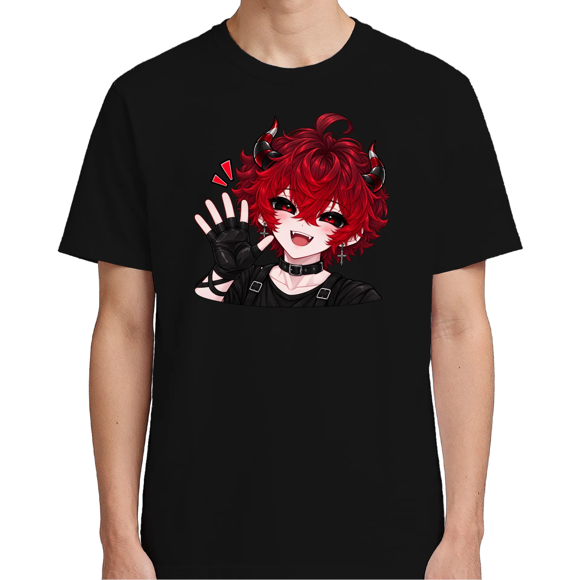 Camiseta Liebe Akuma Alegre de Liebe Akuma — imagem 4 de 6