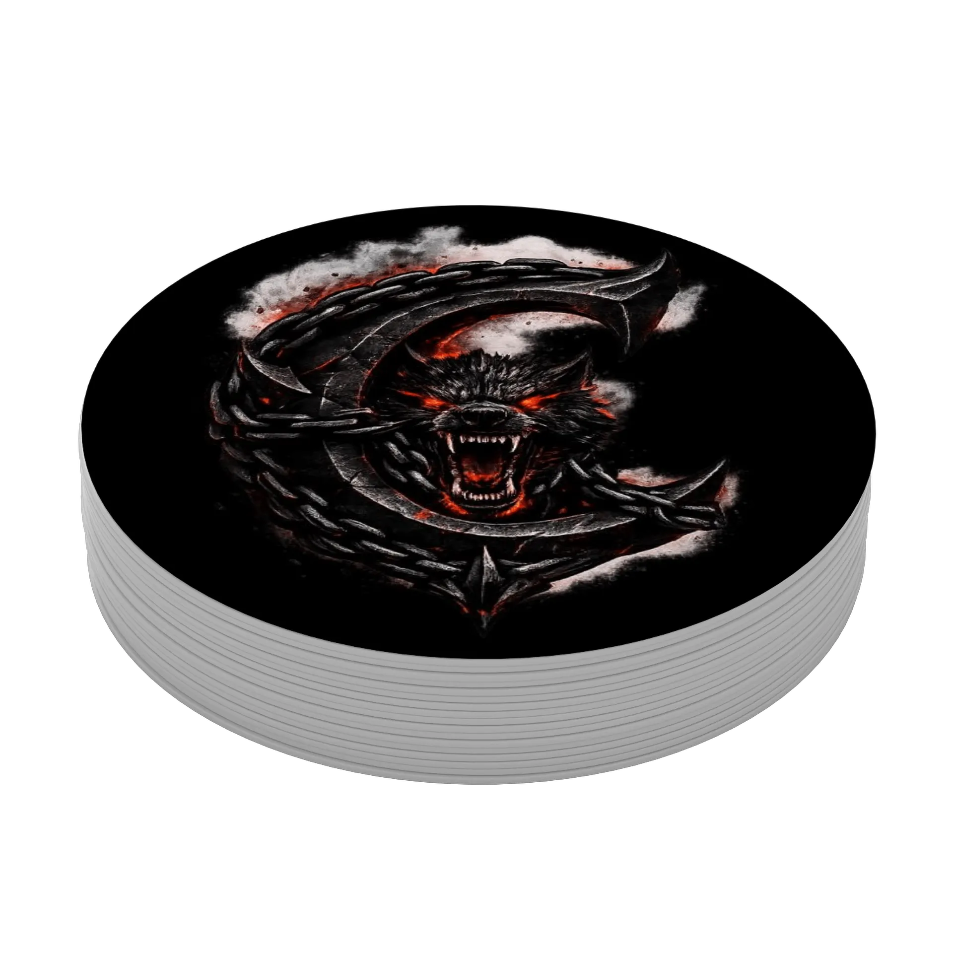 Porta-copos CERBERUS Coaster | HELLCHAIN - Imagem 4