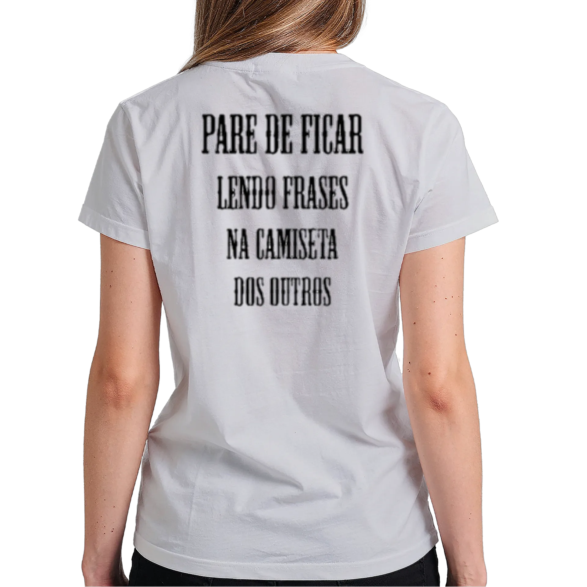 Camiseta Frase Personalizada 100% Algodão - Imagem 6