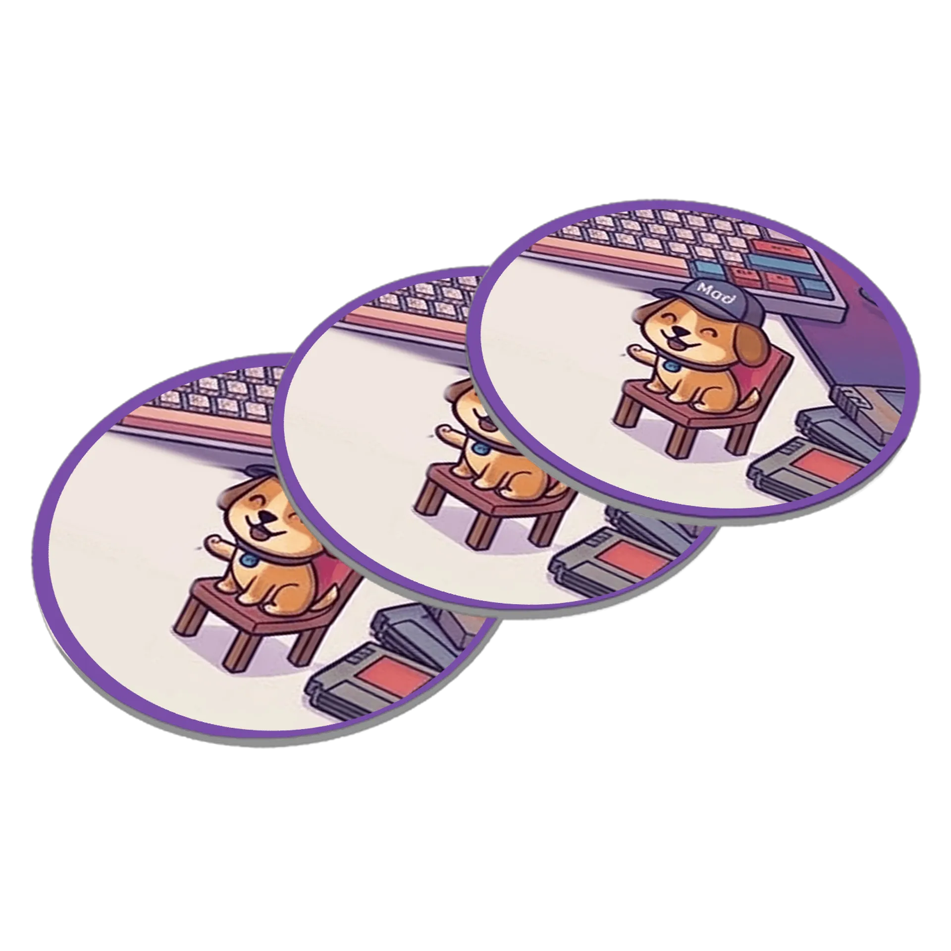 Porta -Copos Zayori Club - Dog Gamer - Imagem 2