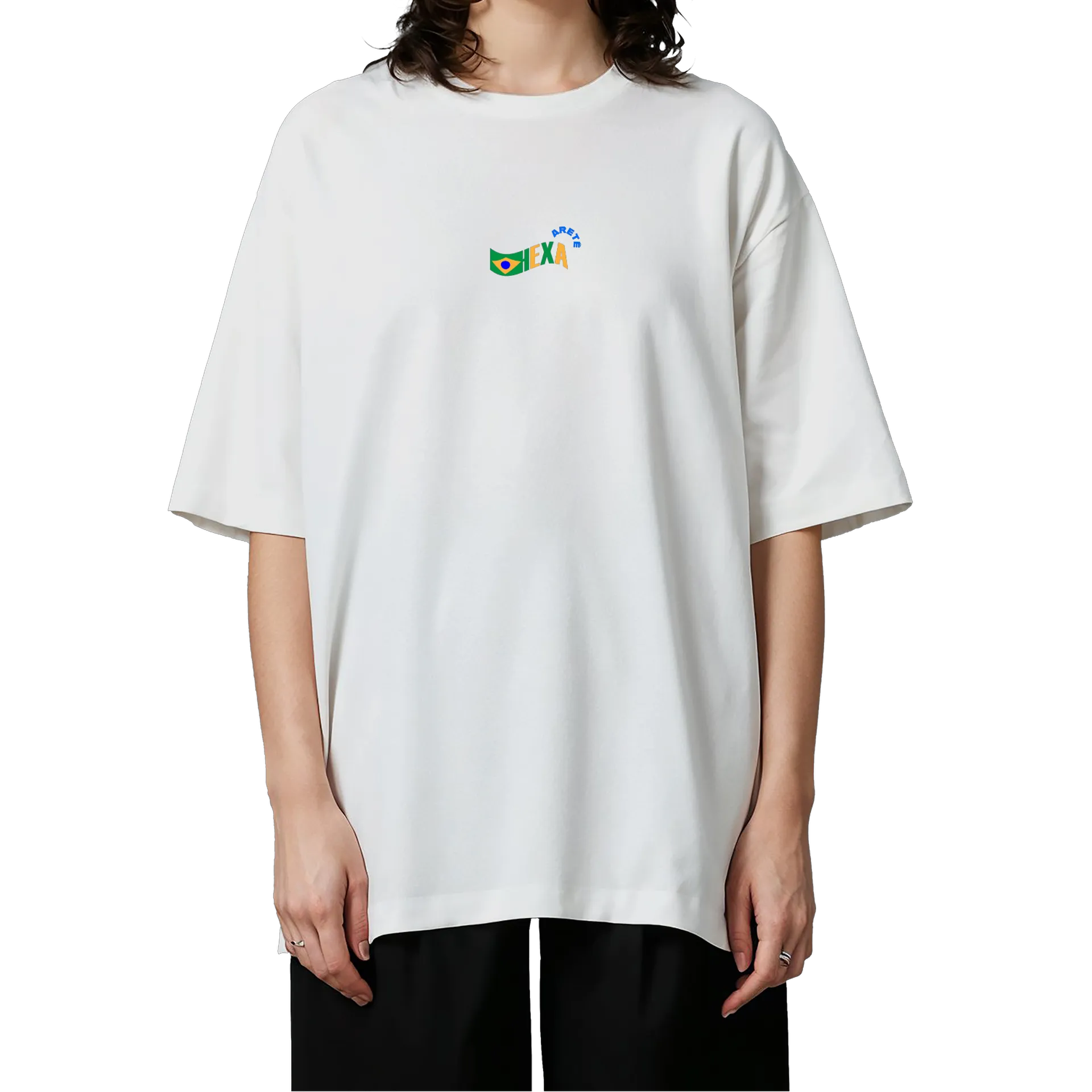 Camiseta Oversized Snoopy Bandeira Brasil - Imagem 3