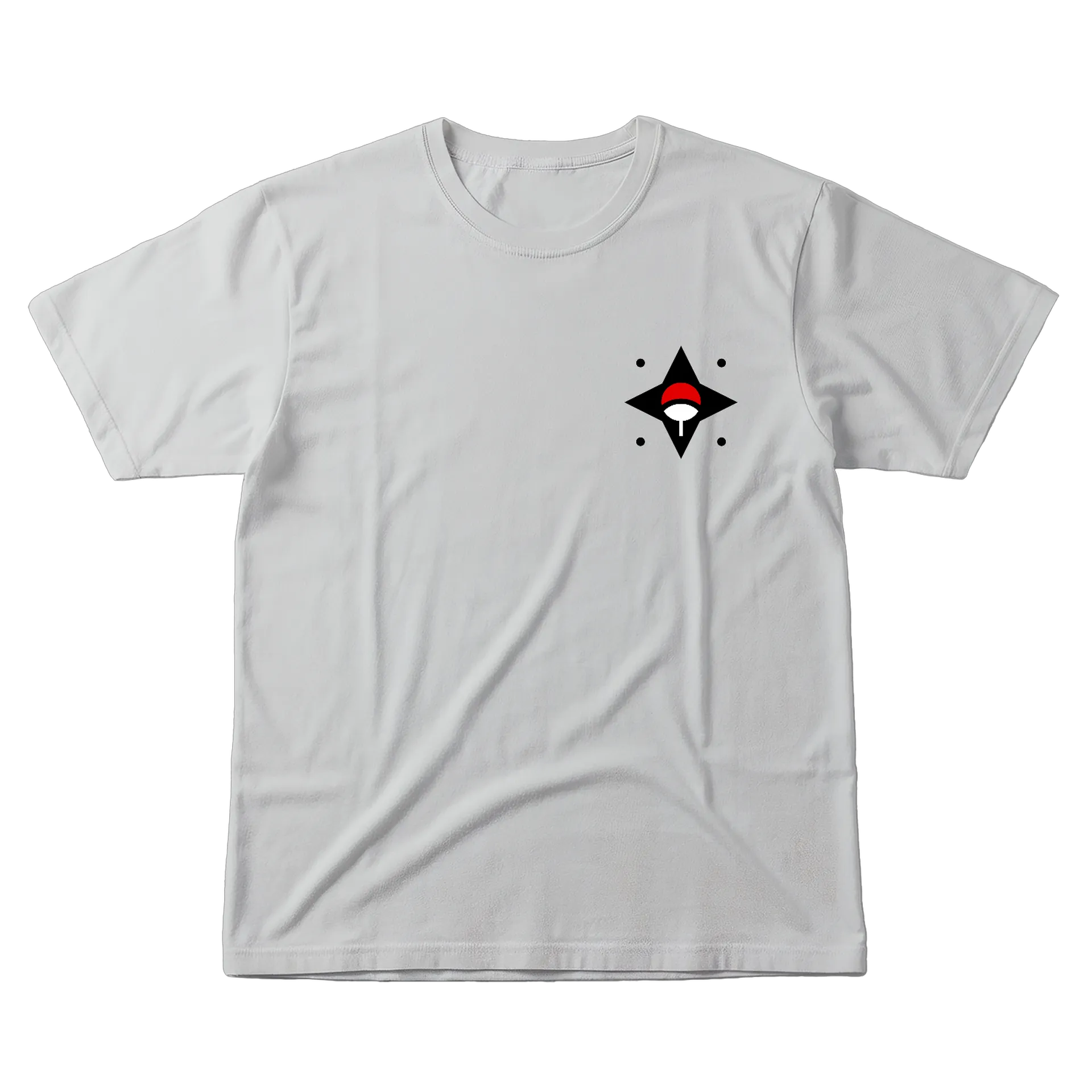 Camiseta Uchiha Police Force 100% Algodão - Imagem 1