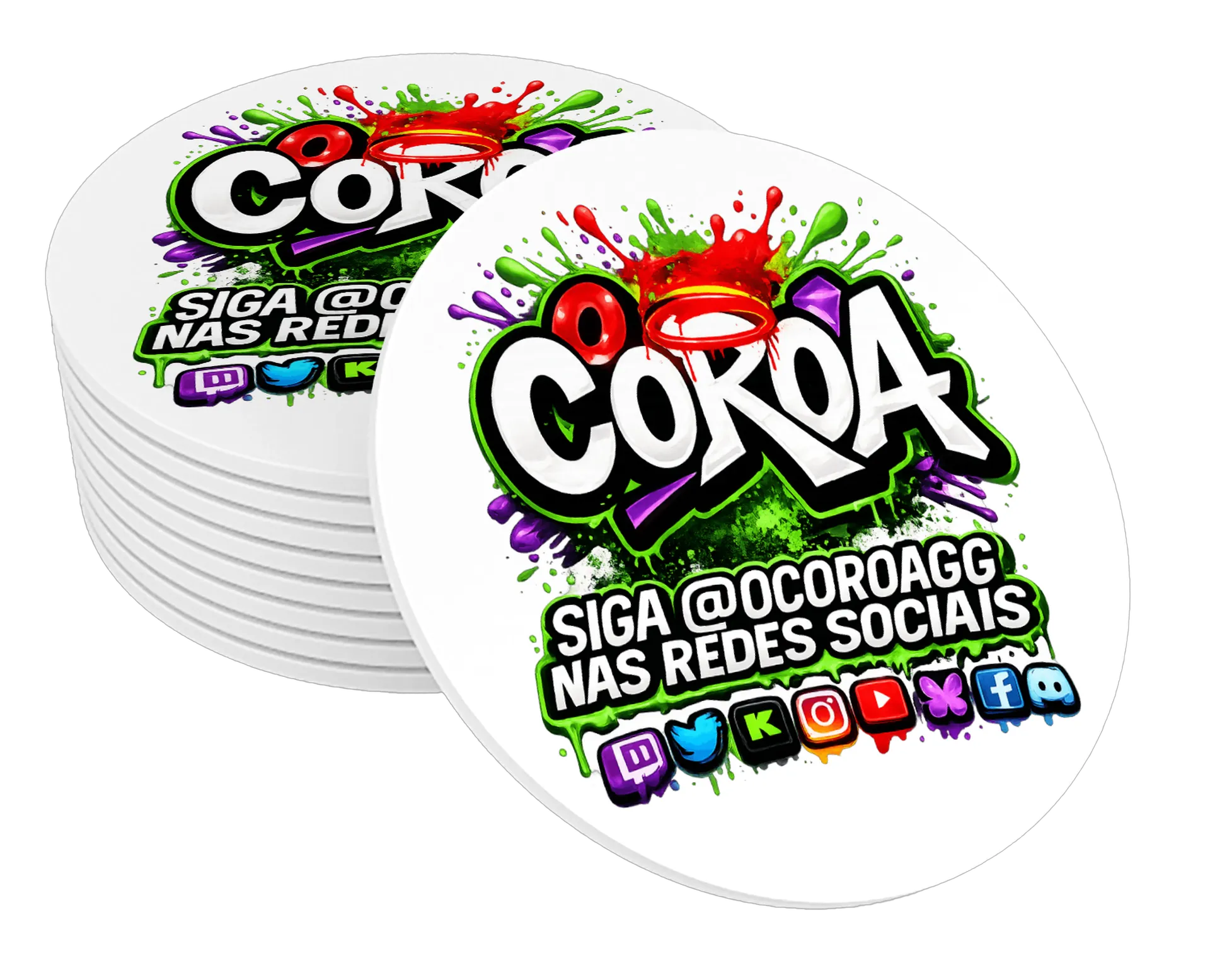 Porta-copos personalizado - Imagem 1