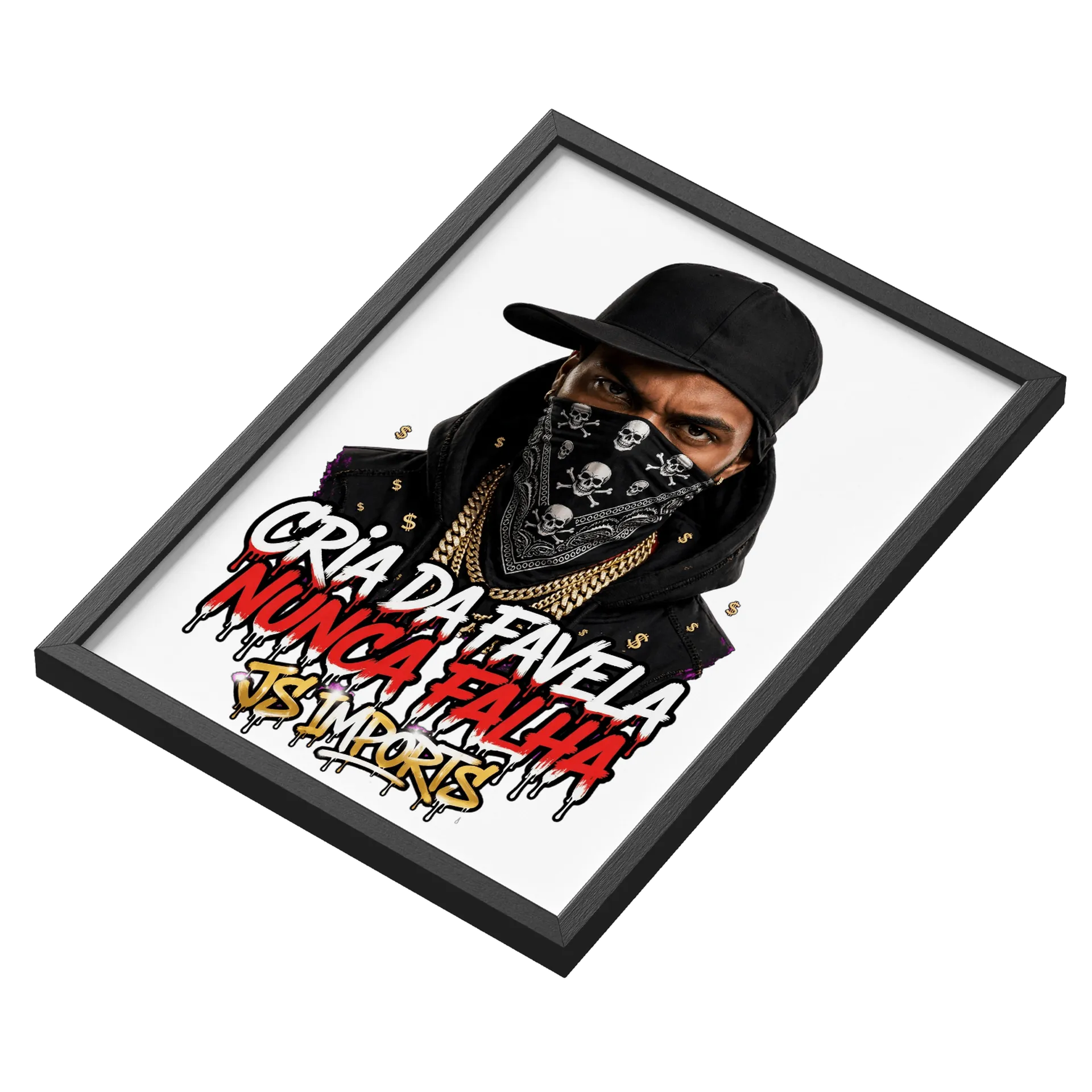 Quadro A3 personalizado Com Vidro - Imagem 3