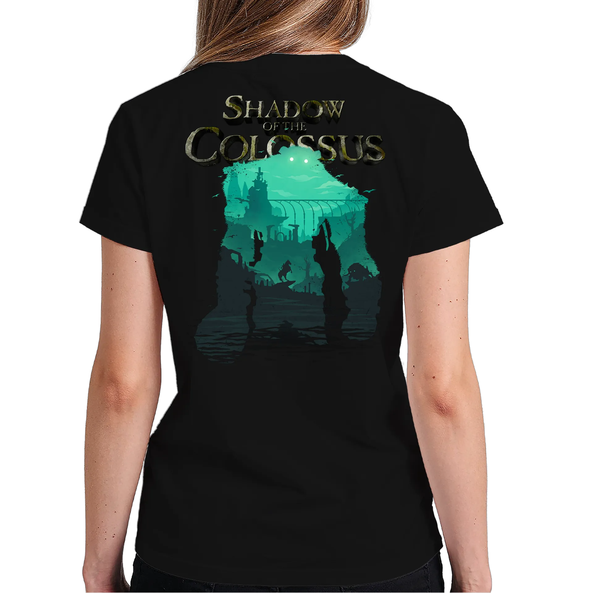 Camiseta Shadow of the Colossus Estampa Verde 100% Algodão - Imagem 6