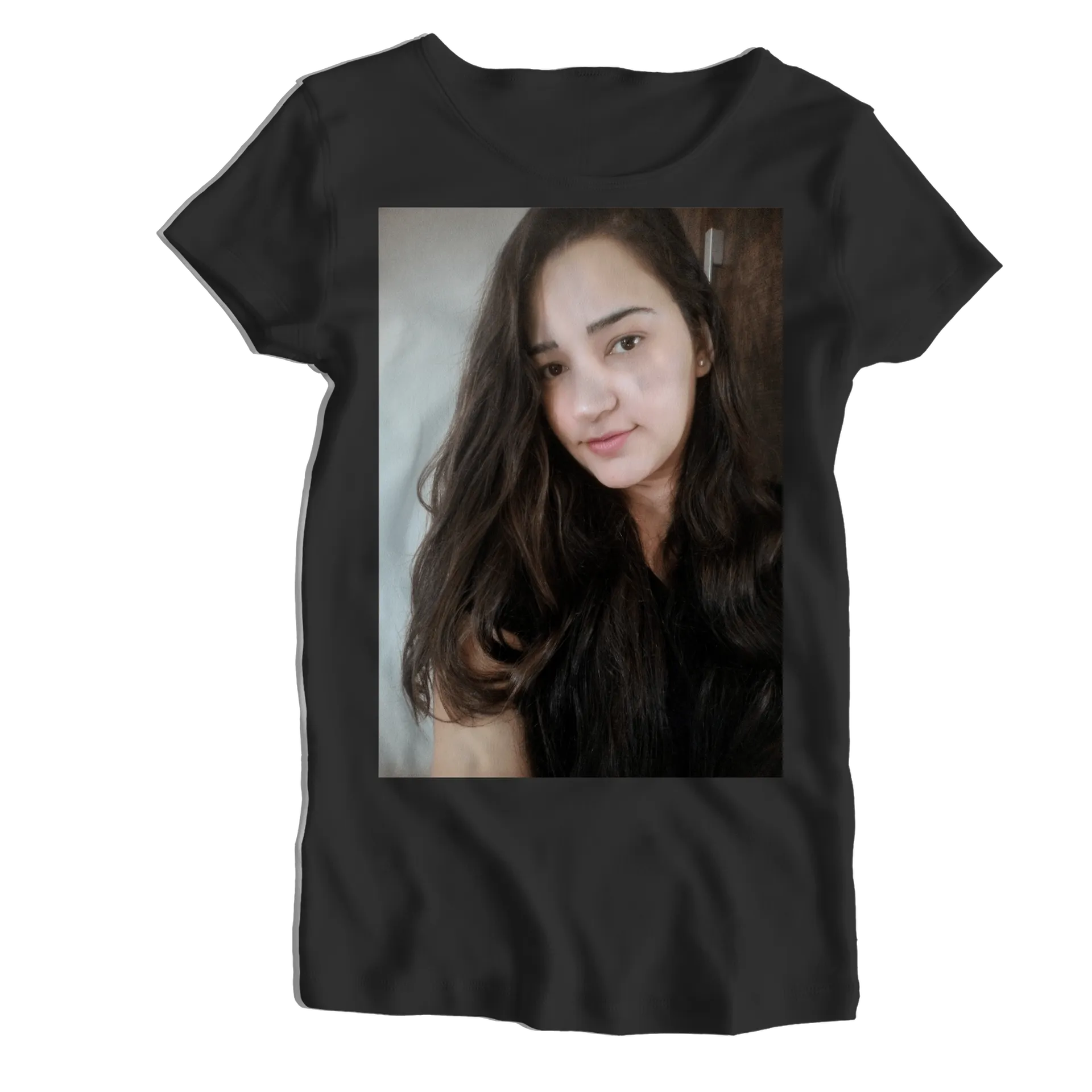 Camiseta Babylook Estampa Tipográfica Naychonstramers 100% - Imagem 1