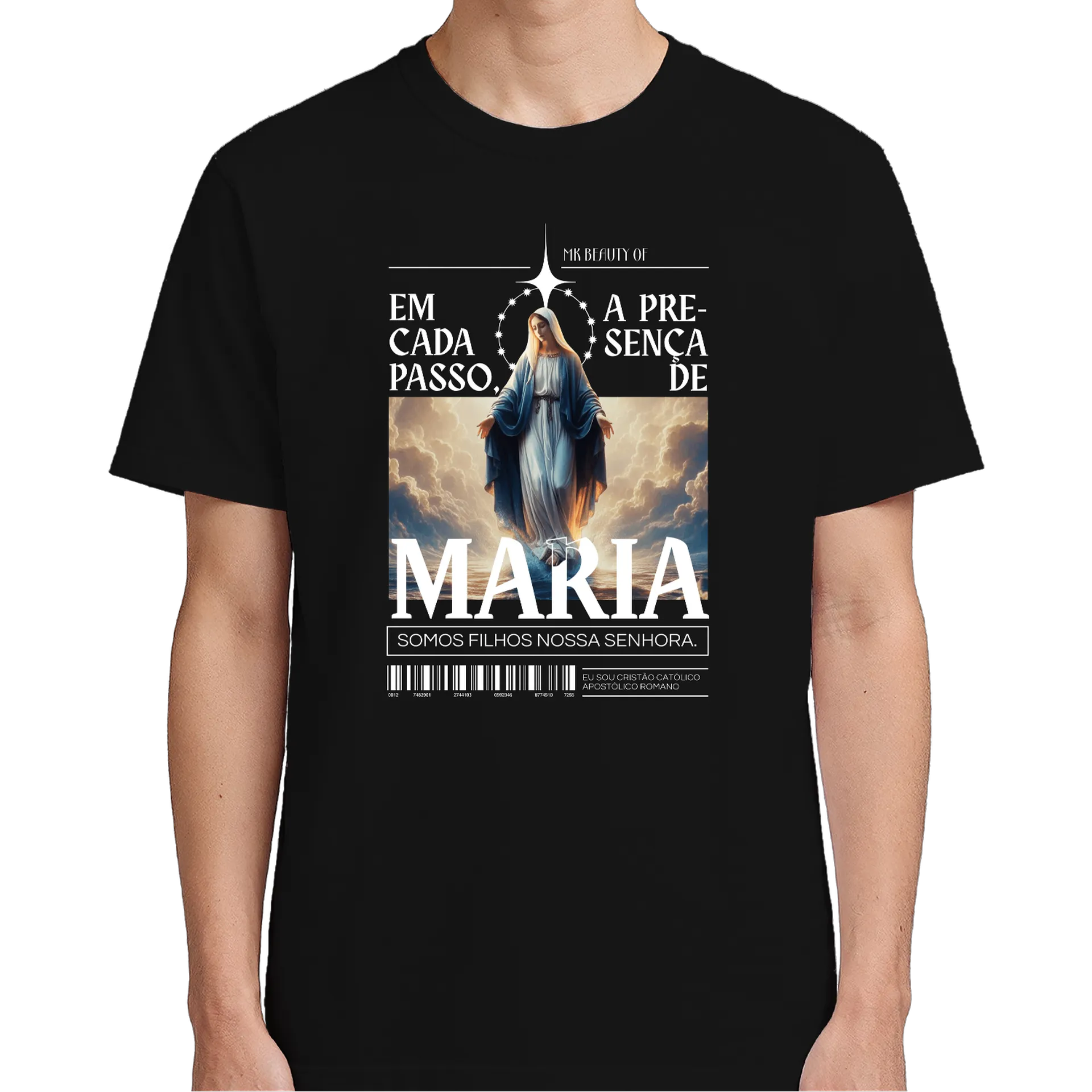 Camiseta Nossa senhora  de MK beauty of — imagem 4 de 6