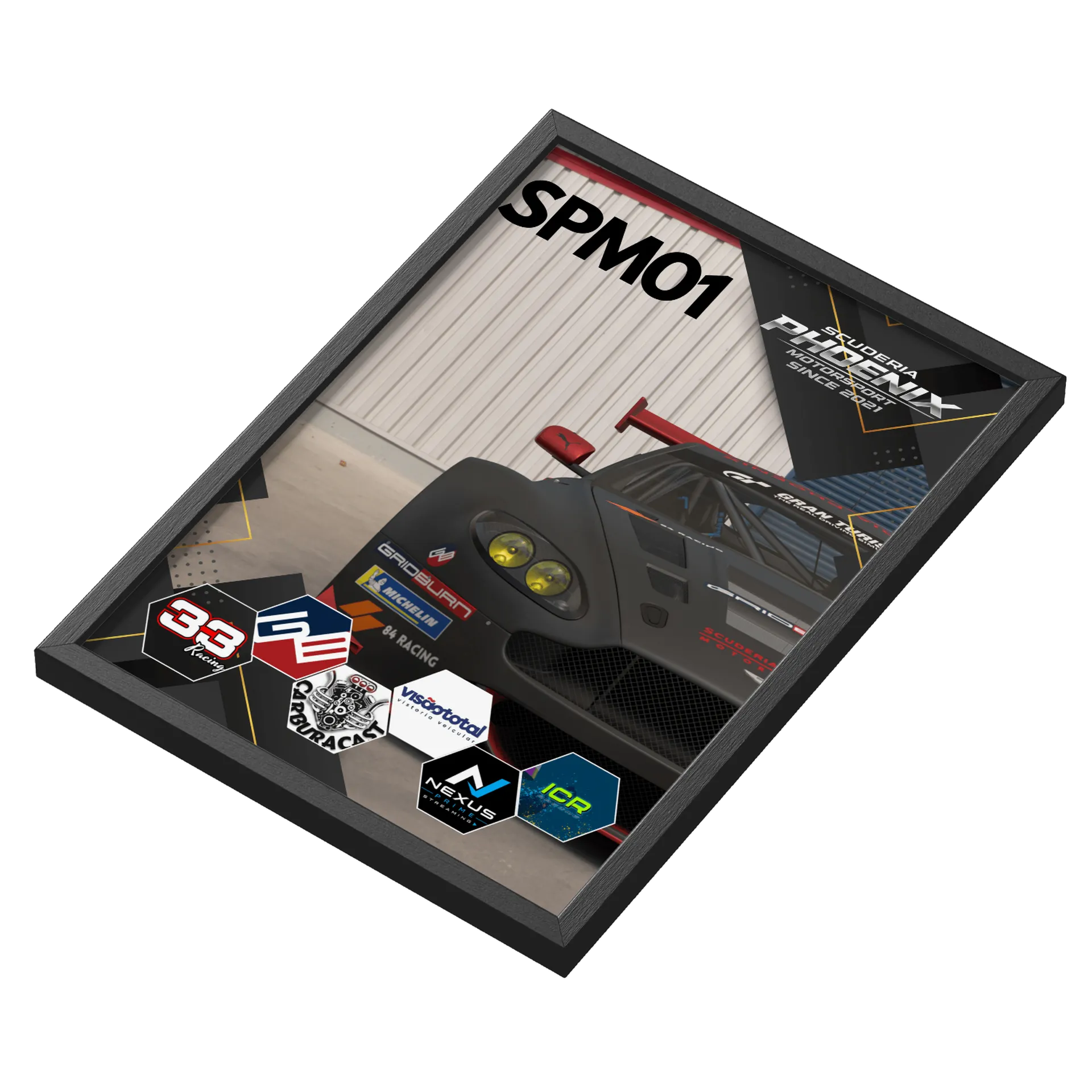 Quadro Aston Martin SPM01 Livery 2021 - Imagem 3