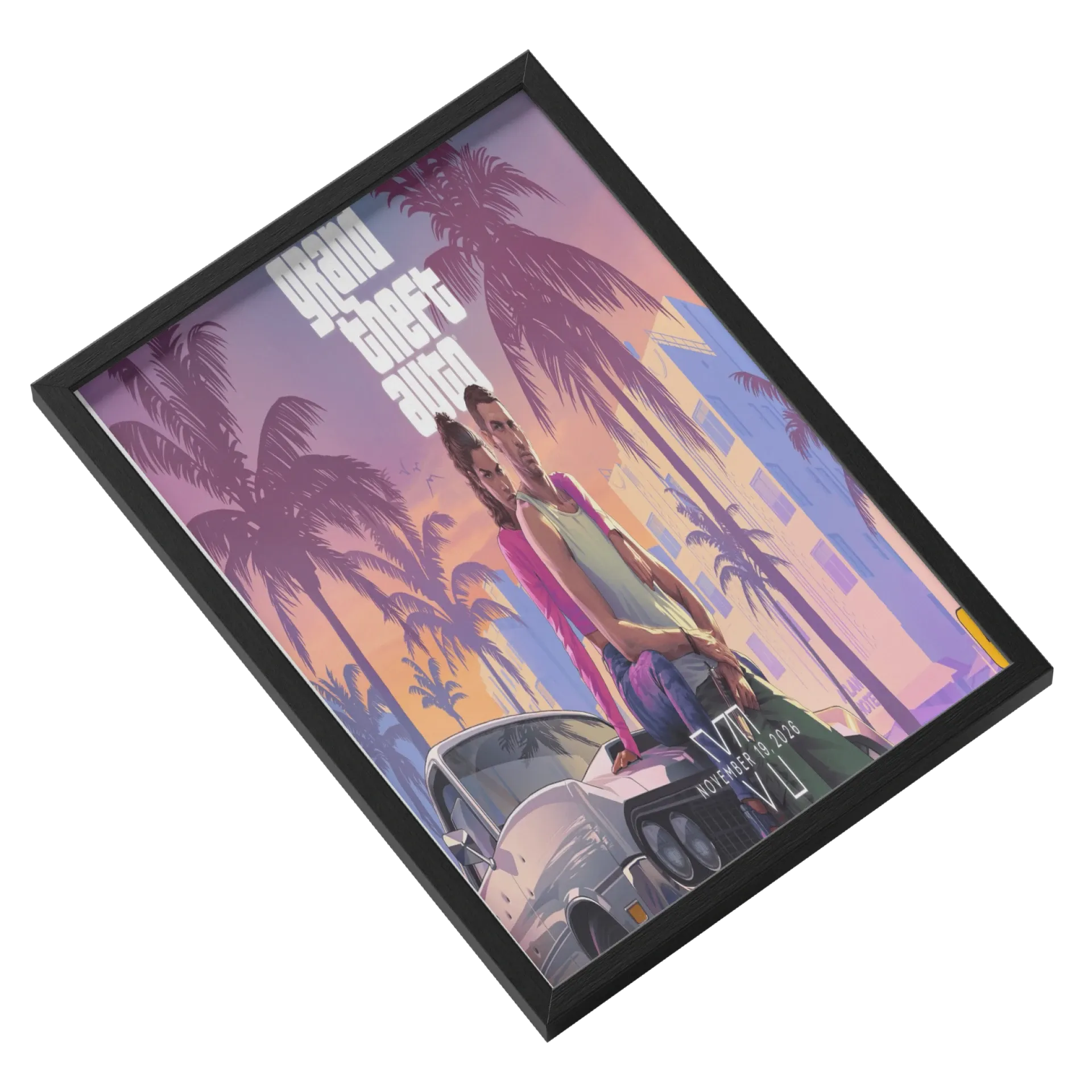 Quadro do gta 6 pra você que é fã do jogo  - Imagem 2