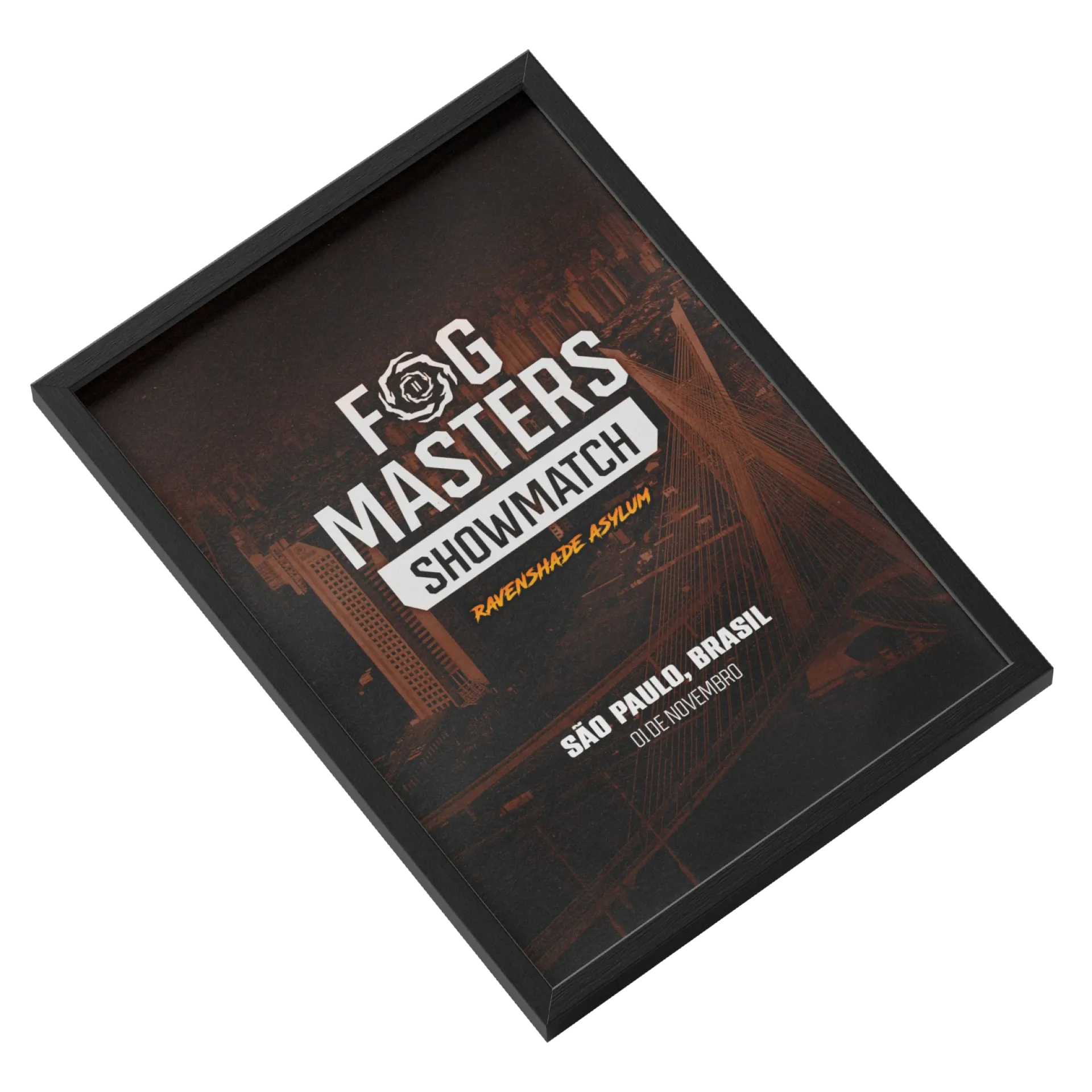 Pôster Fog Masters Showmatch Tamanho A3 de Fog Masters DBD