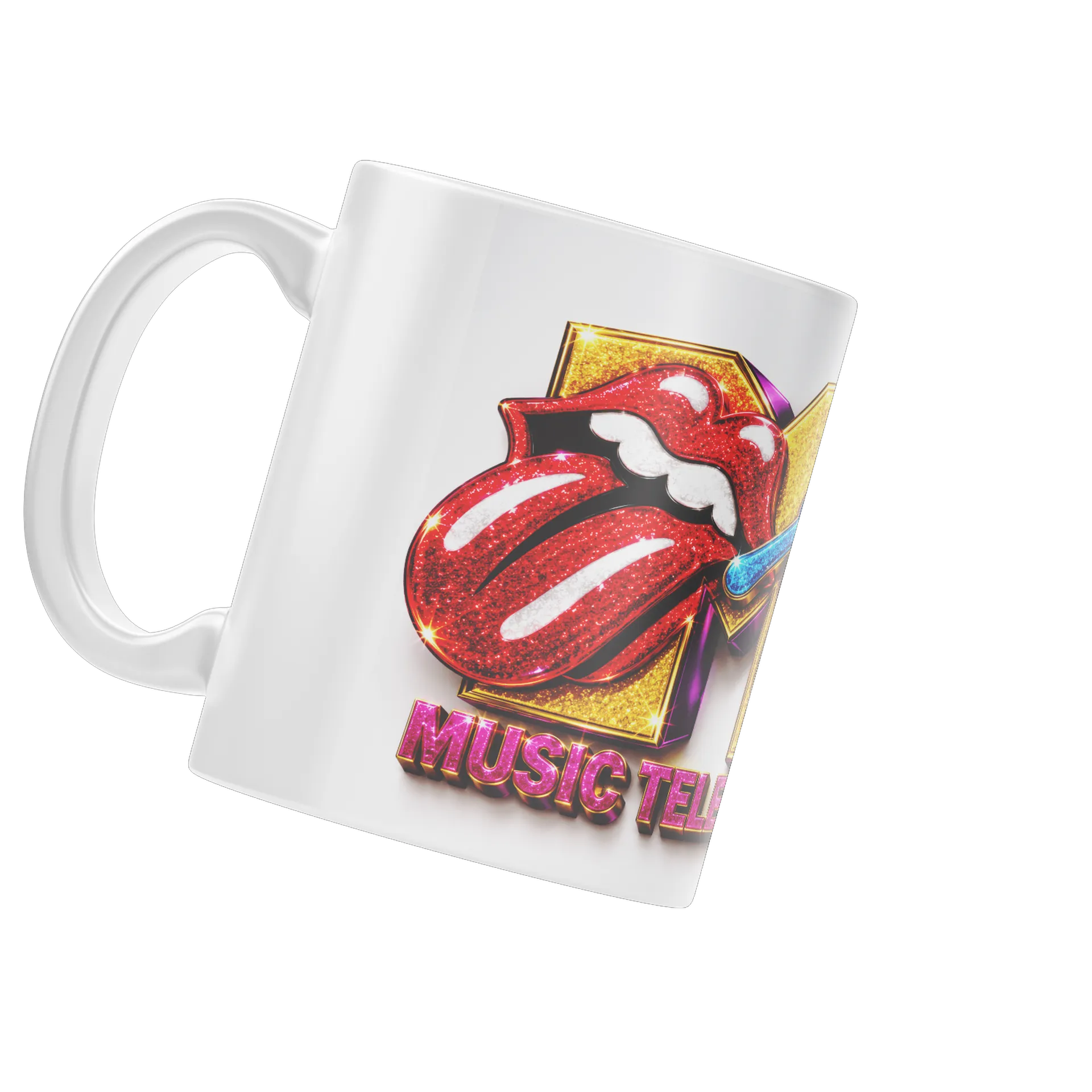 Caneca Letras Rolling Stones 325ml - Imagem 3