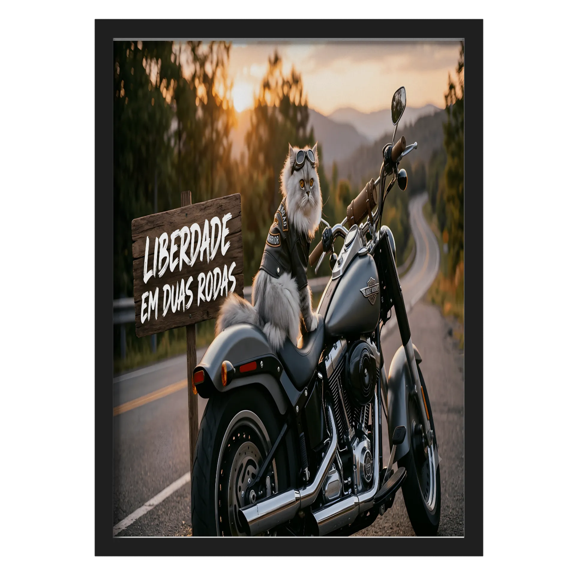 Quadro A3 personalizado Com Vidro - Imagem 1