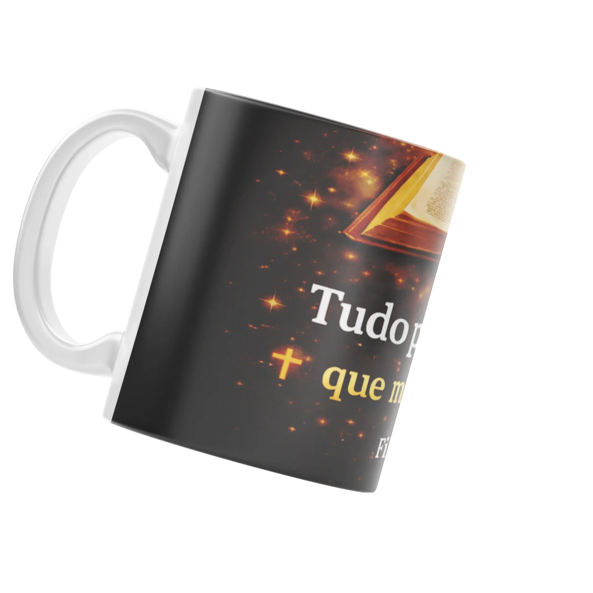 Caneca filipenses 4:13 de David