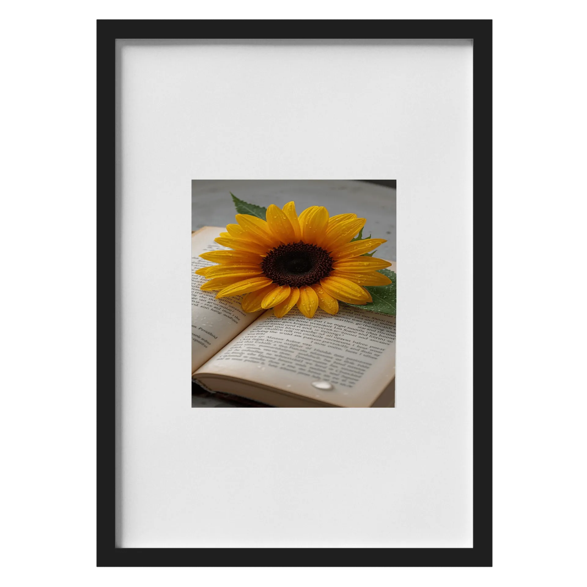 Quadro A3 personalizado Com Vidro de Luiza — imagem 1 de 3