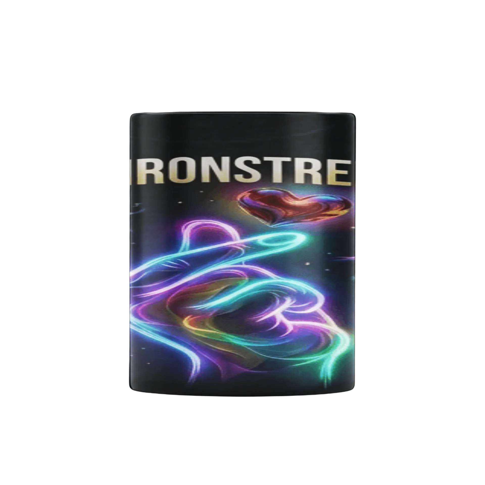 Caneca Tipográfica Naychronstreamers Coração Neon 325ml - Imagem 1