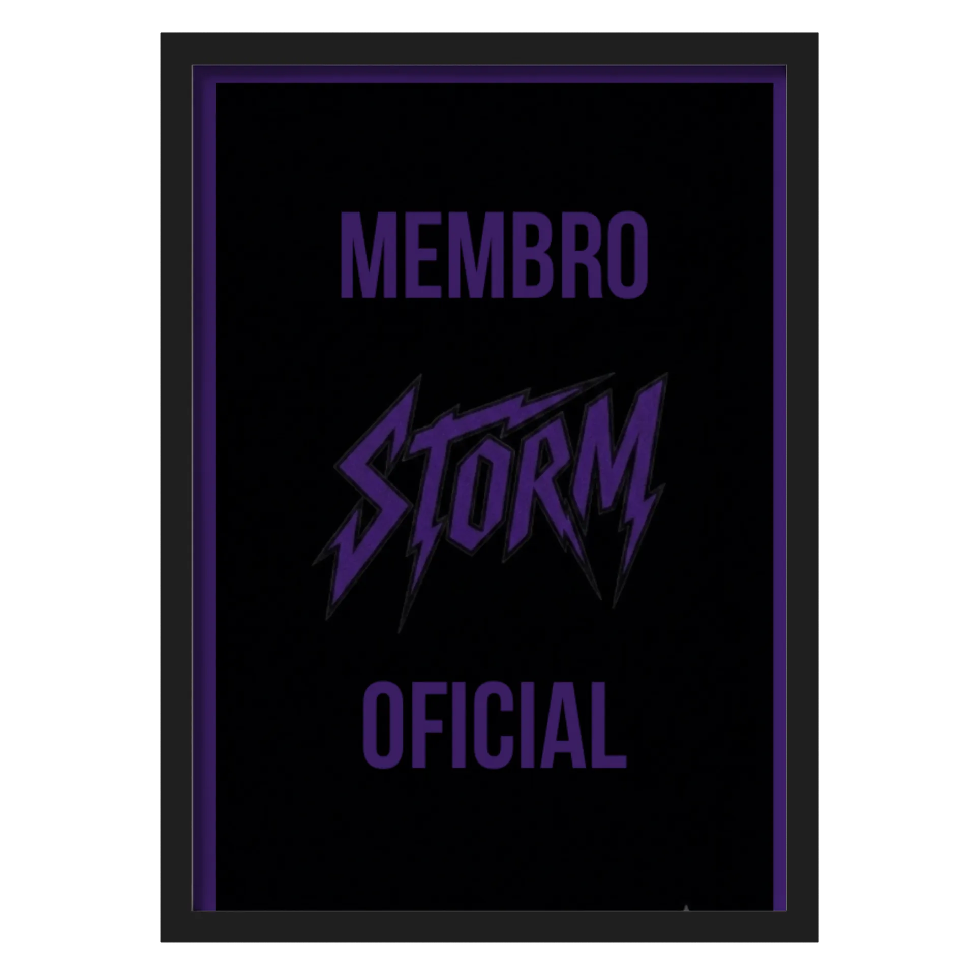 Quadro A3 STORM VIDRO de STORM CLÃ — imagem 1 de 3