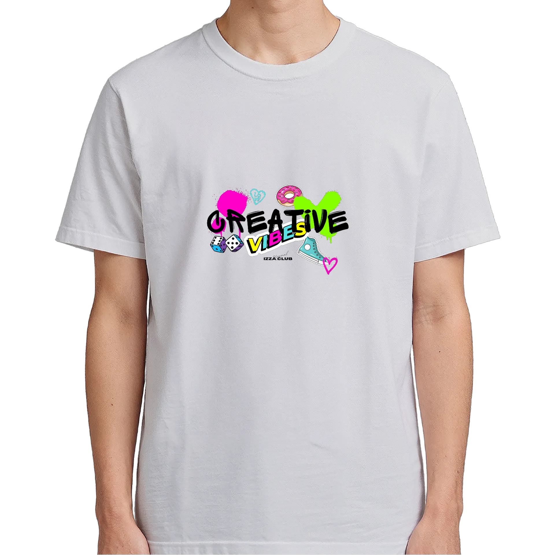 Camiseta Creative Vibes White - Imagem 5